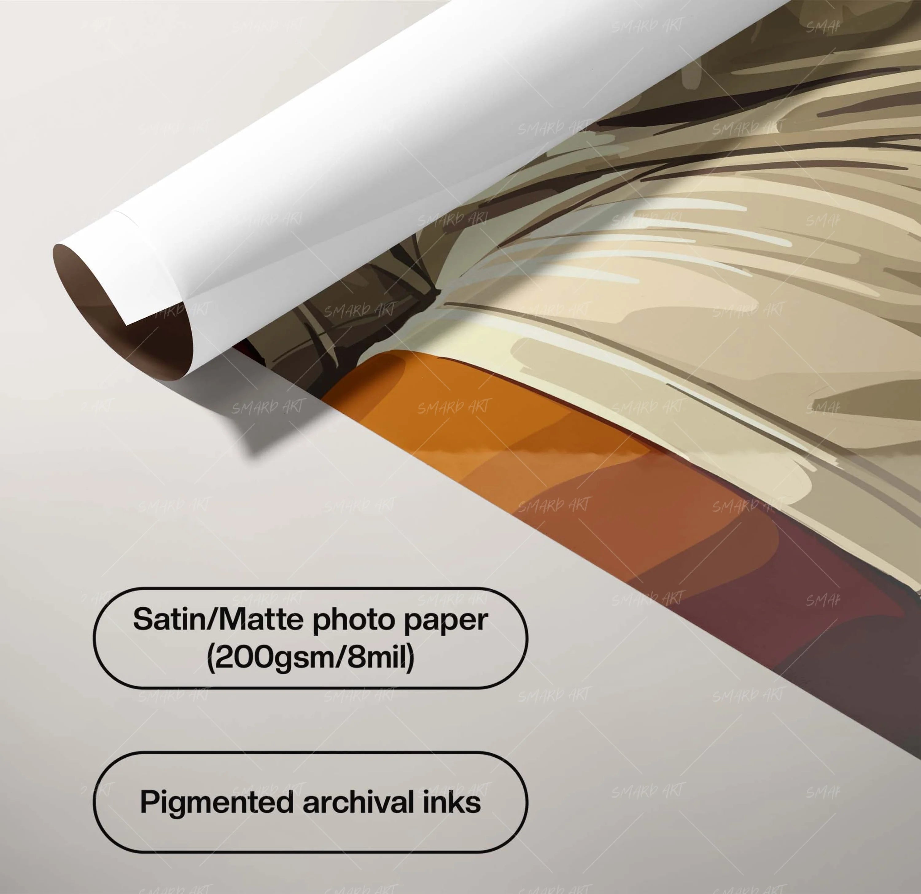 Soft But Unbreakable-wall art print featuring decorative artistic design suitable for living rooms, offices, and schools by SmardArt. Elevate your space with Black wall art that speaks to culture, identity, and creativity. At Smard, we celebrate artistry made with melanin, bringing powerful and inspiring designs to life.