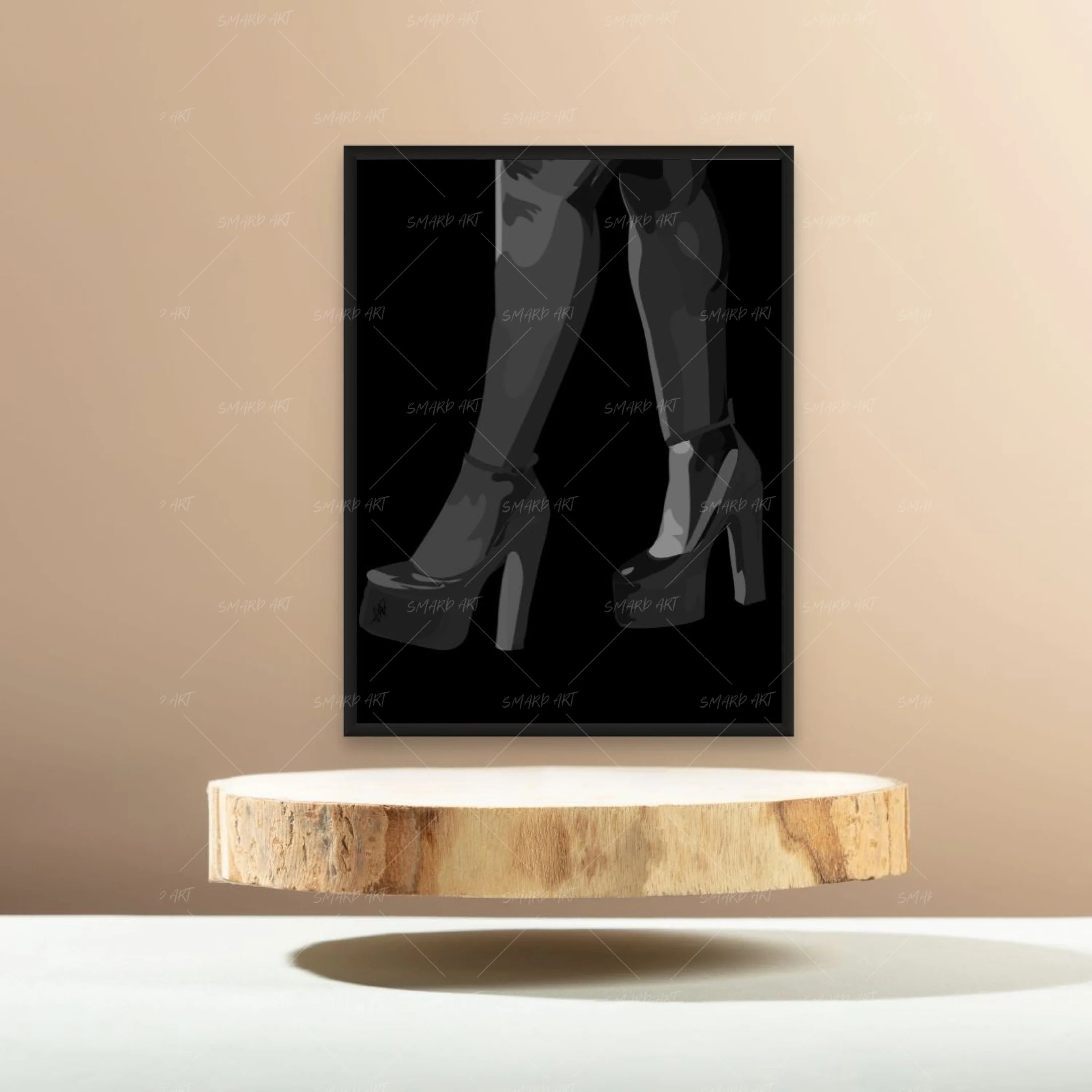 Strut Your Stuff Red B&W-Smard