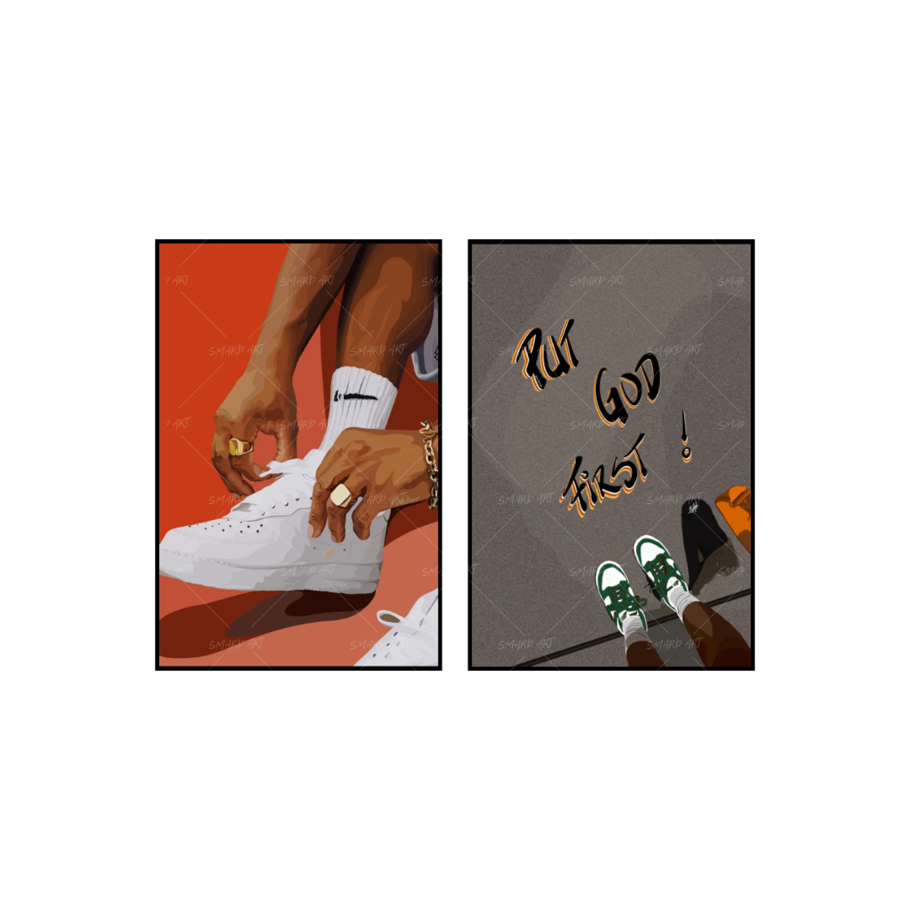Art Print Bundle : Fly + Put God First