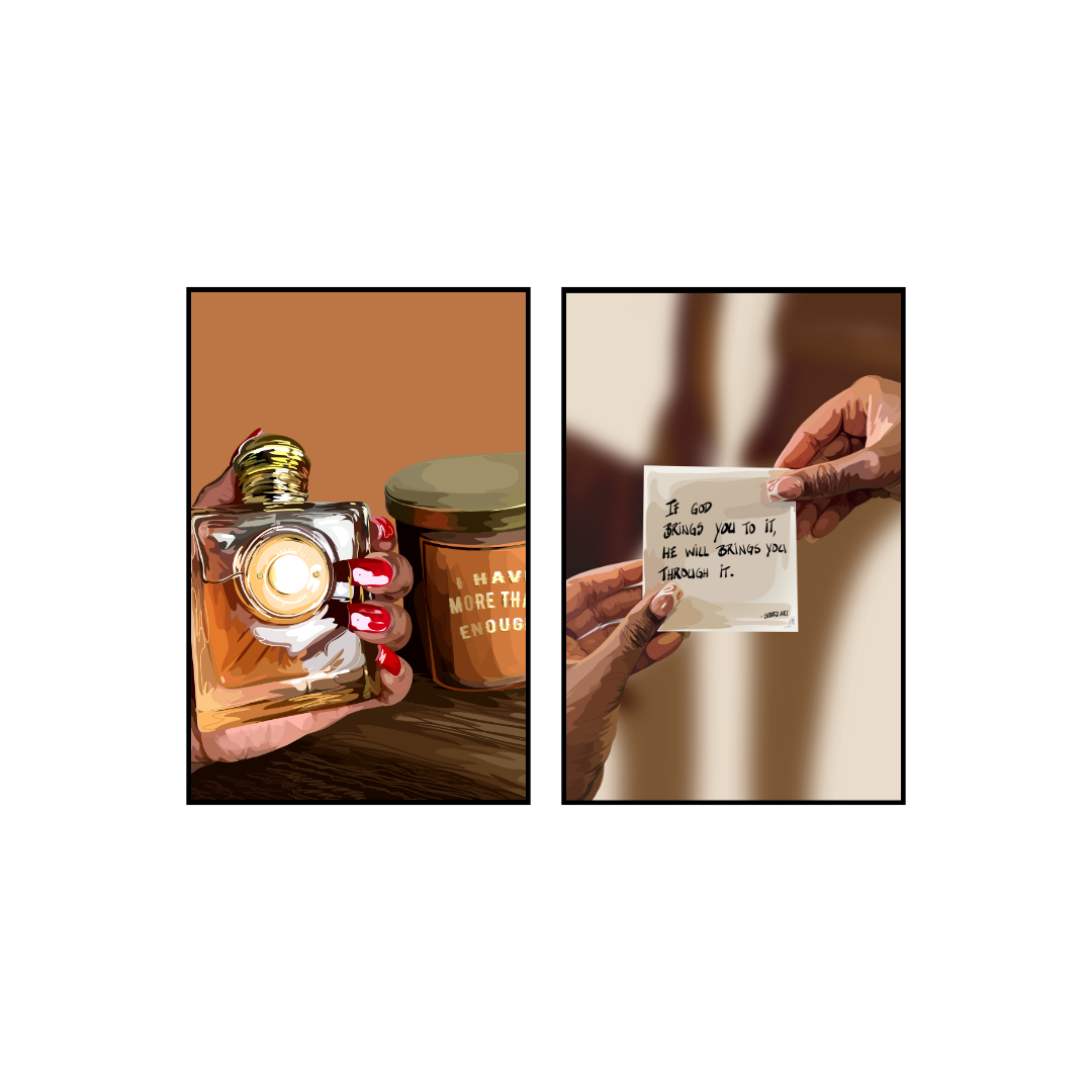 Art Print Bundle : More Than Enough + If God