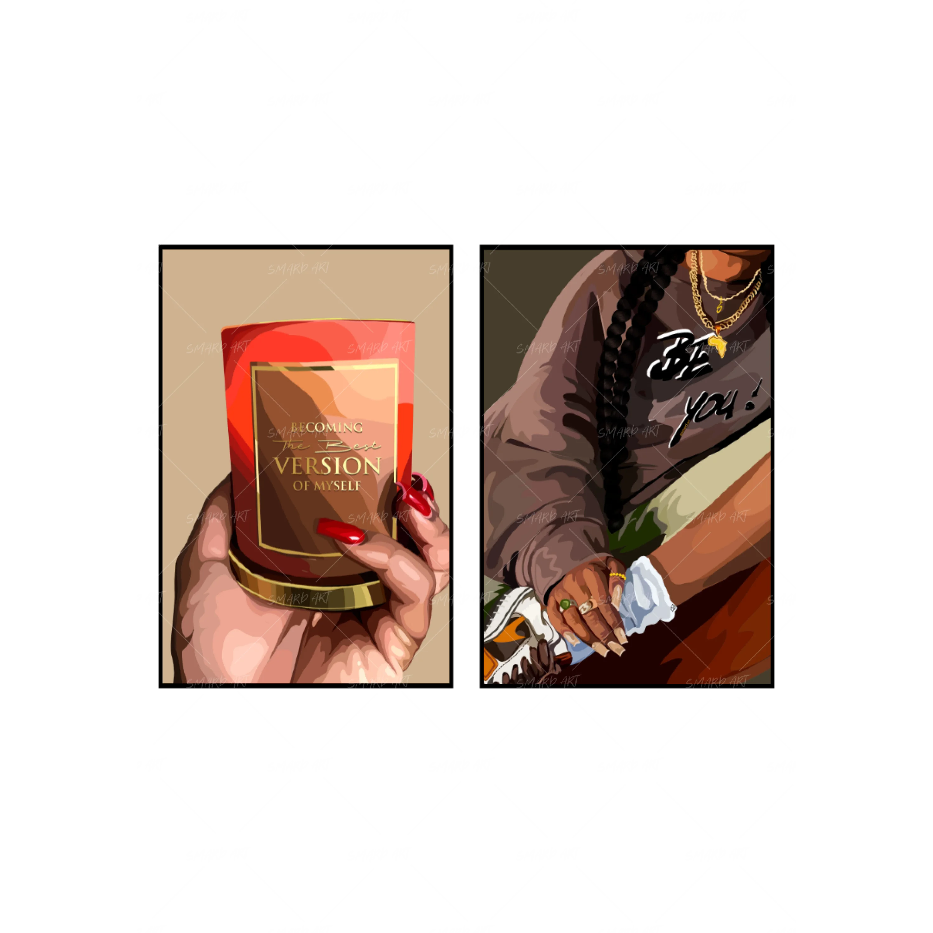 Art Print Bundle : Best Version + Be You
