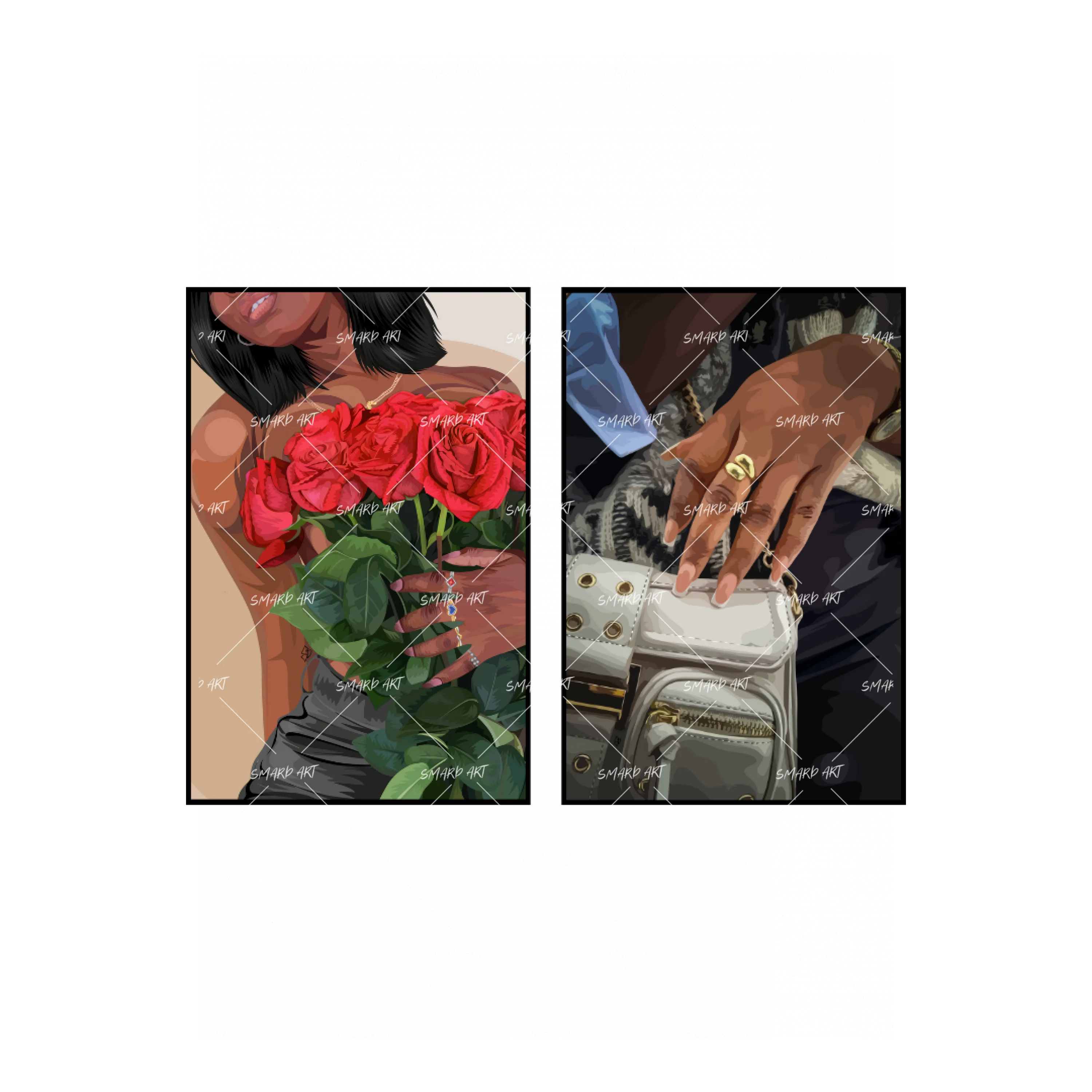 Art Print Bundle : Can I Call You Rose + Bag Details