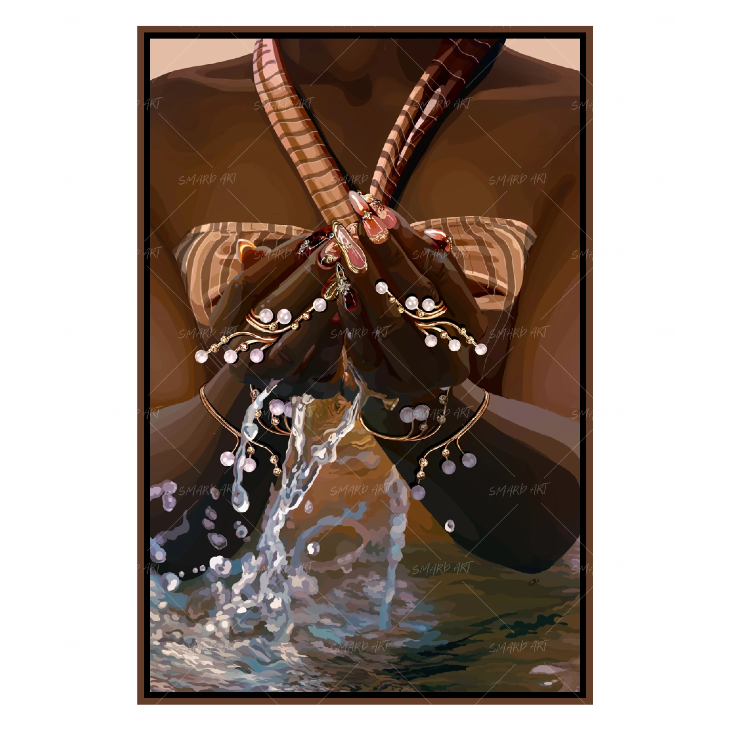 Woman with Water-Smard