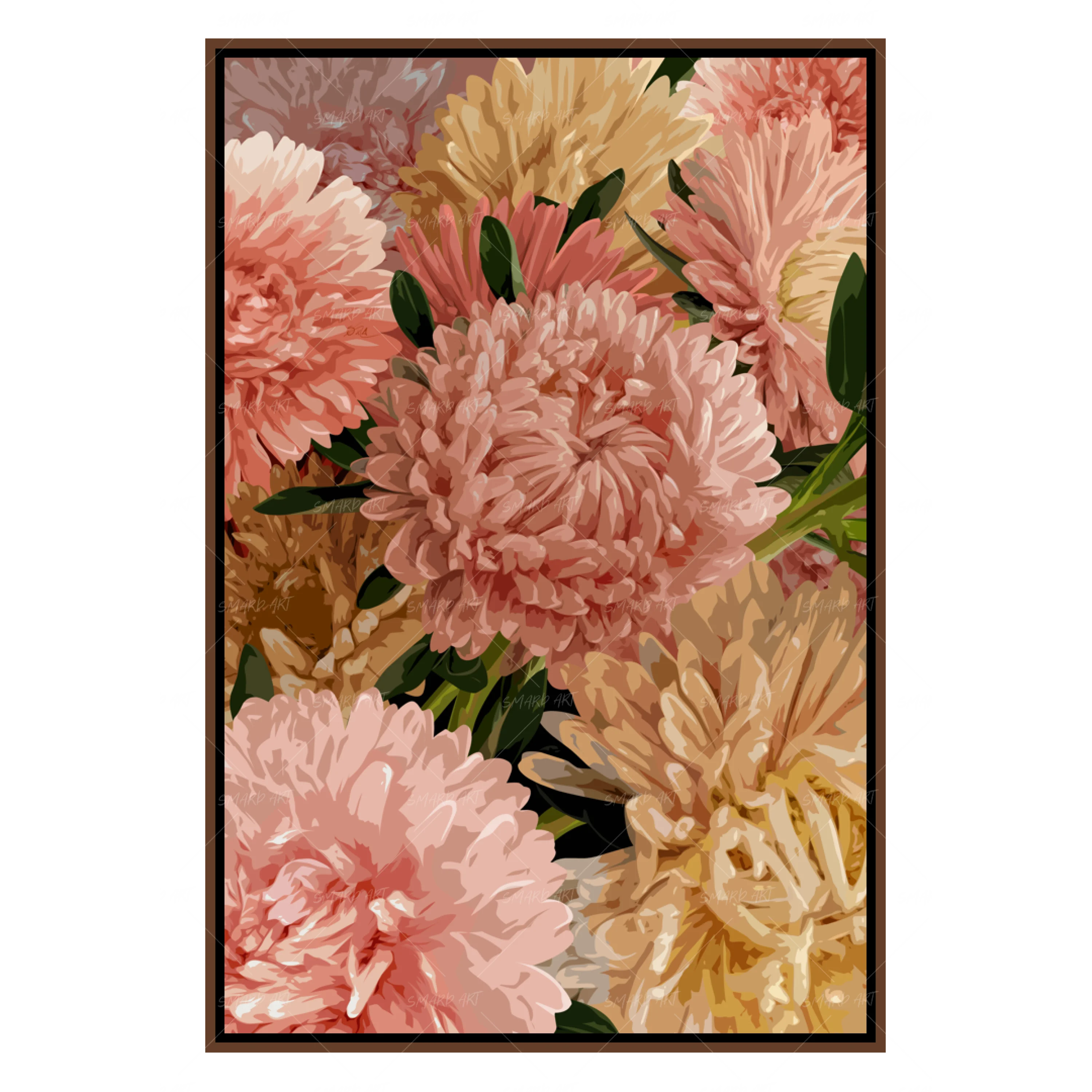 Yellow-Pink Mums (Smard X Anaya)-Smard