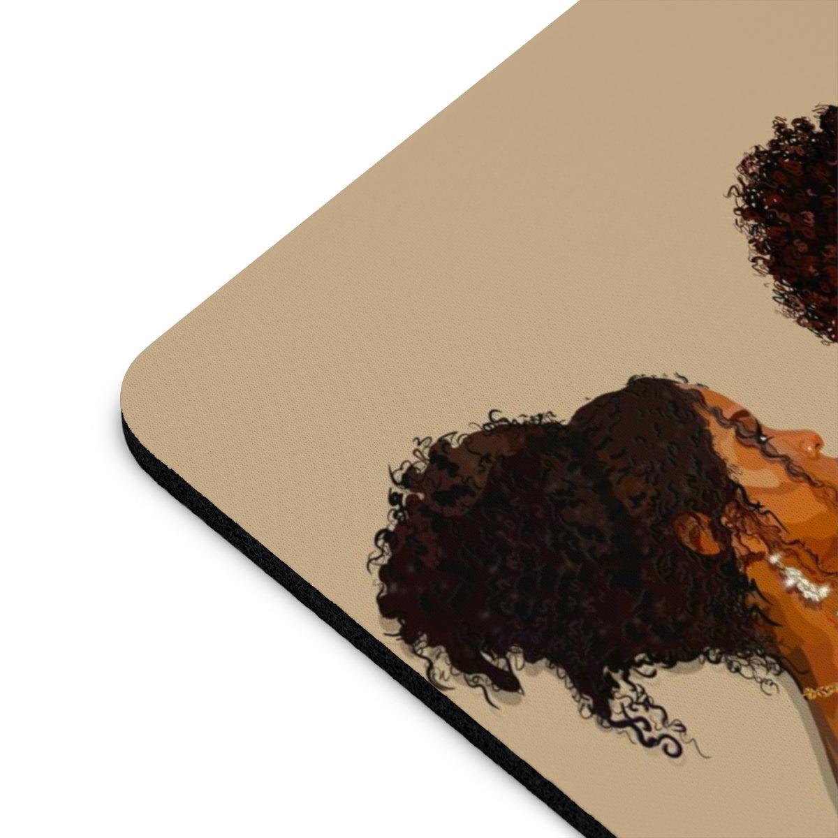 Pretty curls Mouse Pad-One size-Rectangle-SmardArt-Wall Art