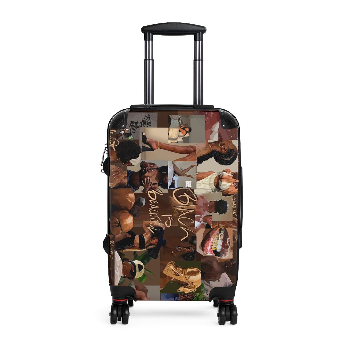 Suitcases-Small-Black-SmardArt-Wall Art