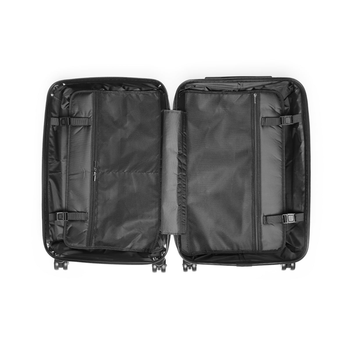 Suitcases-Medium-Black-SmardArt-Wall Art