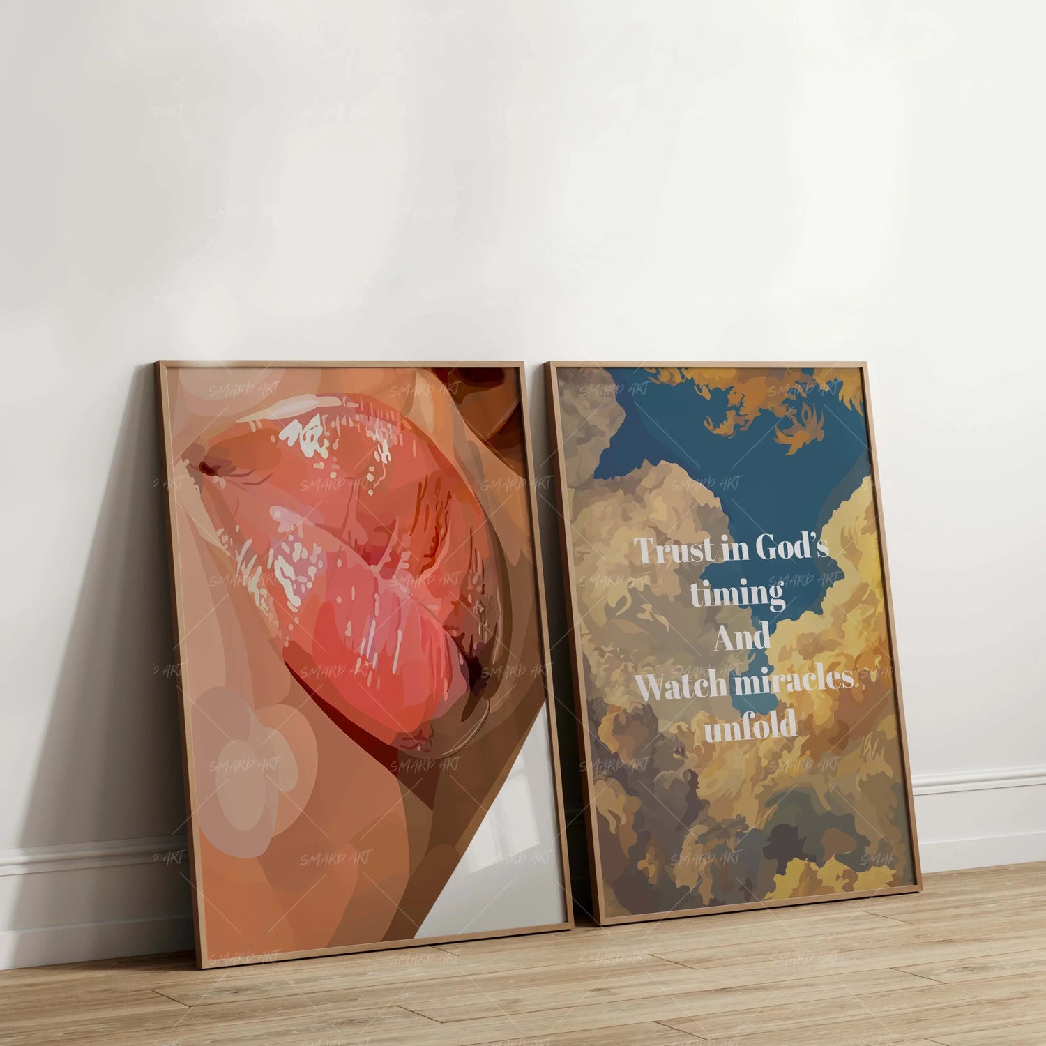 How to Style Wall Art Around Furniture, Lighting, and Space Flow