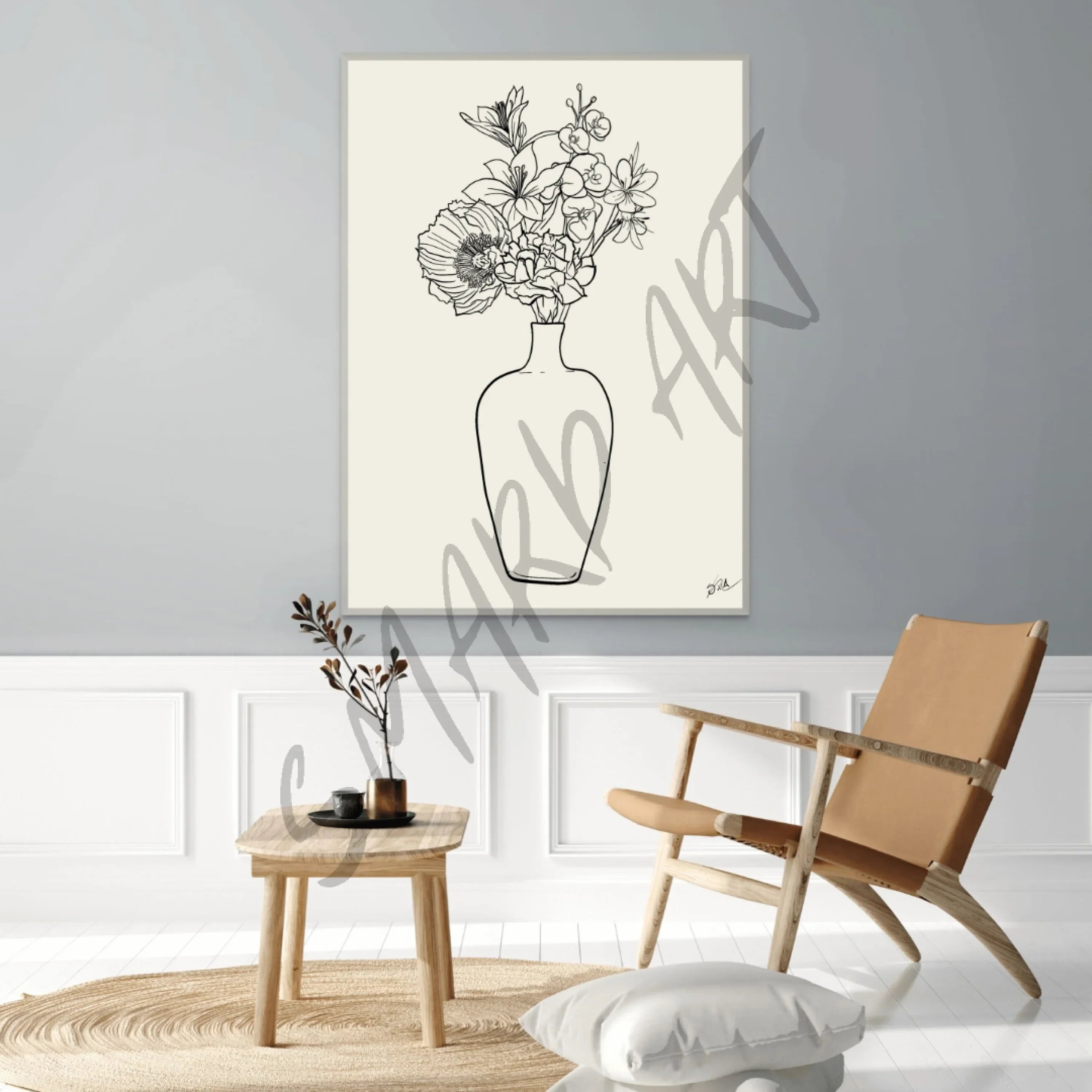 Line Art in Black: Minimal Expression, Maximum Impact