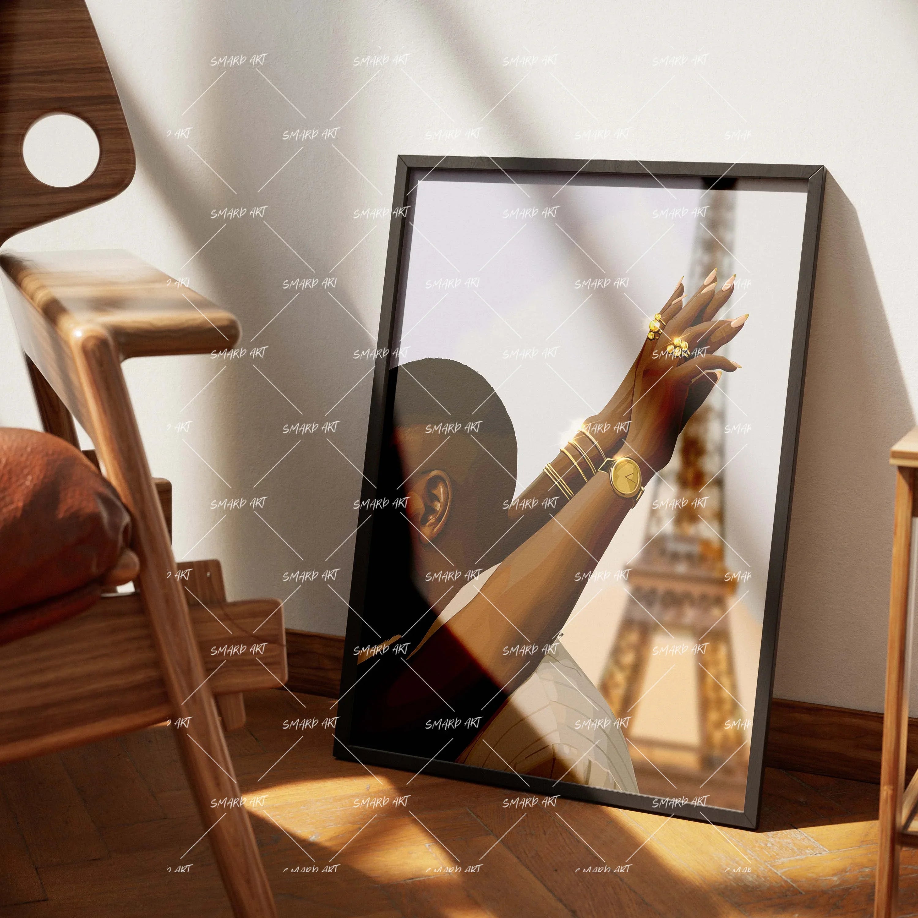 Healing Walls: Transforming Spaces with Melanin Wall Art