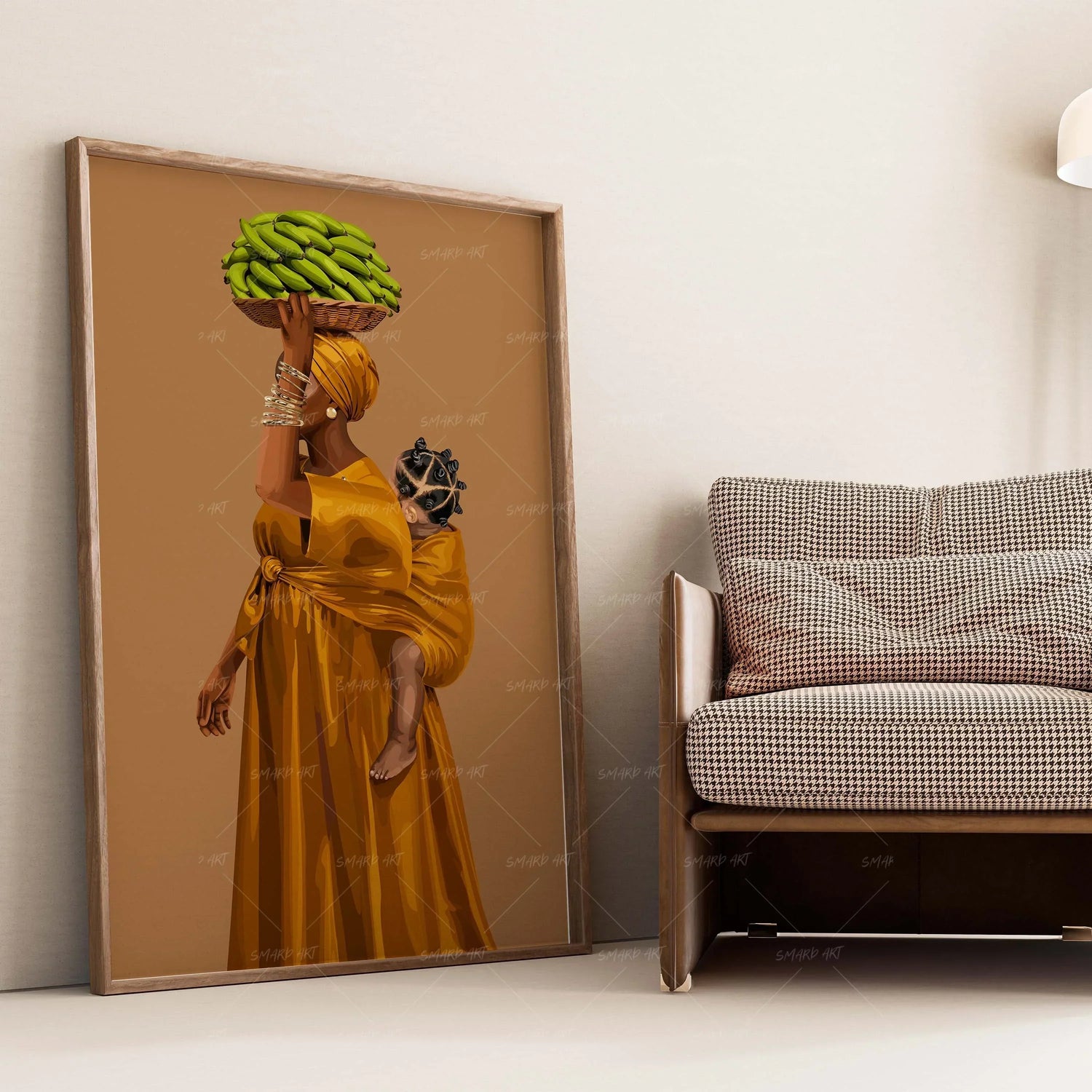 Transforming Small Spaces with Afrocentric Wall Art