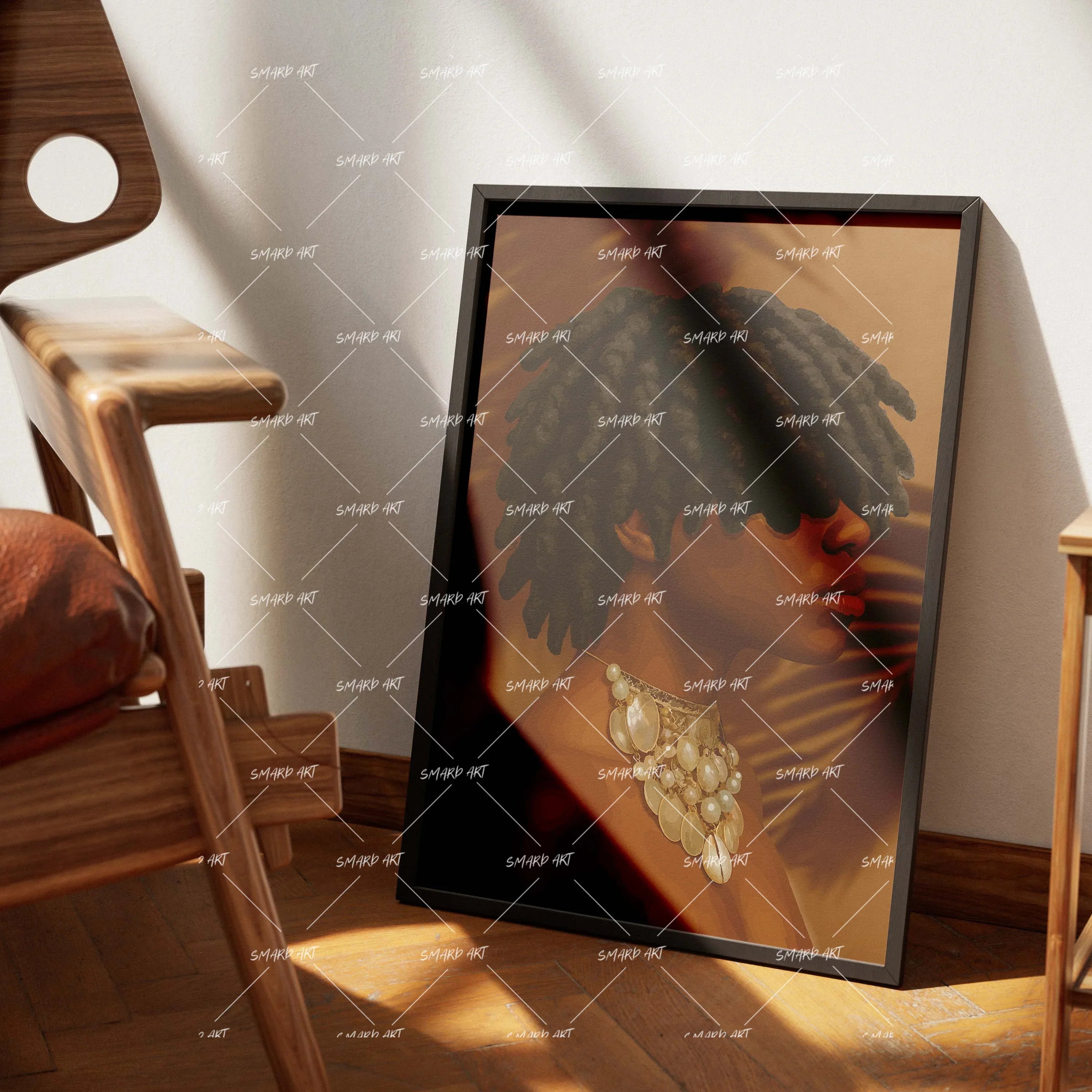 Bold Walls, Beautiful Roots: Melanin Art for Salon Spaces