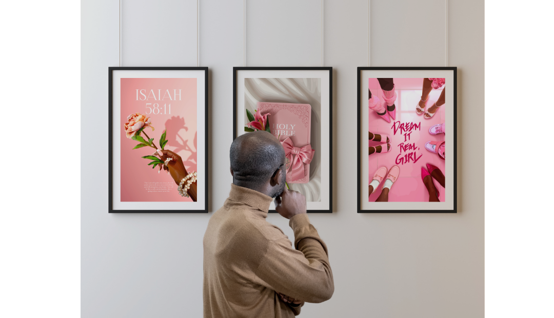 Creating a Black Wall Art Gallery Wall