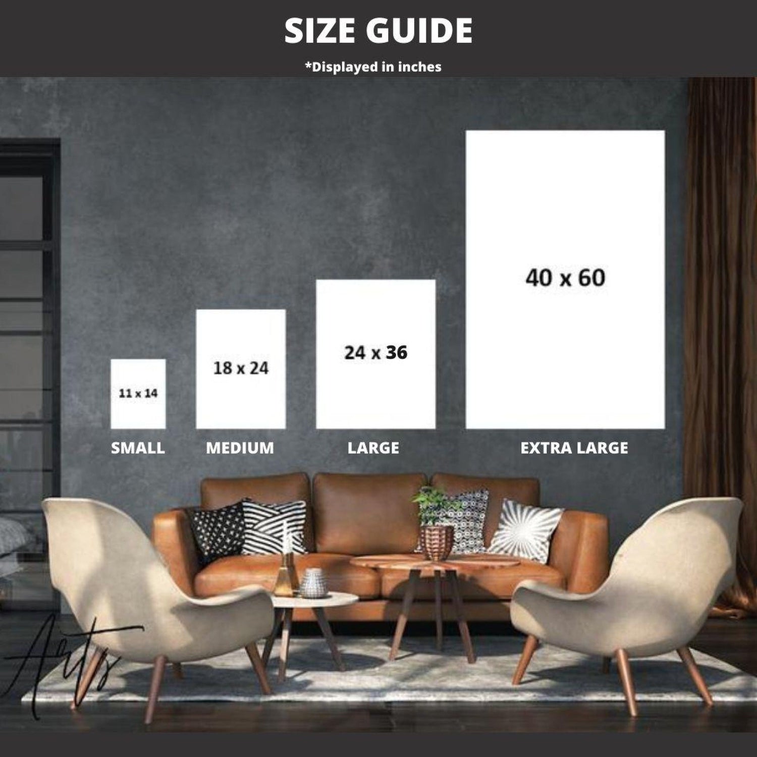 Size Matters: Picking the Best Art Dimensions for Your Home