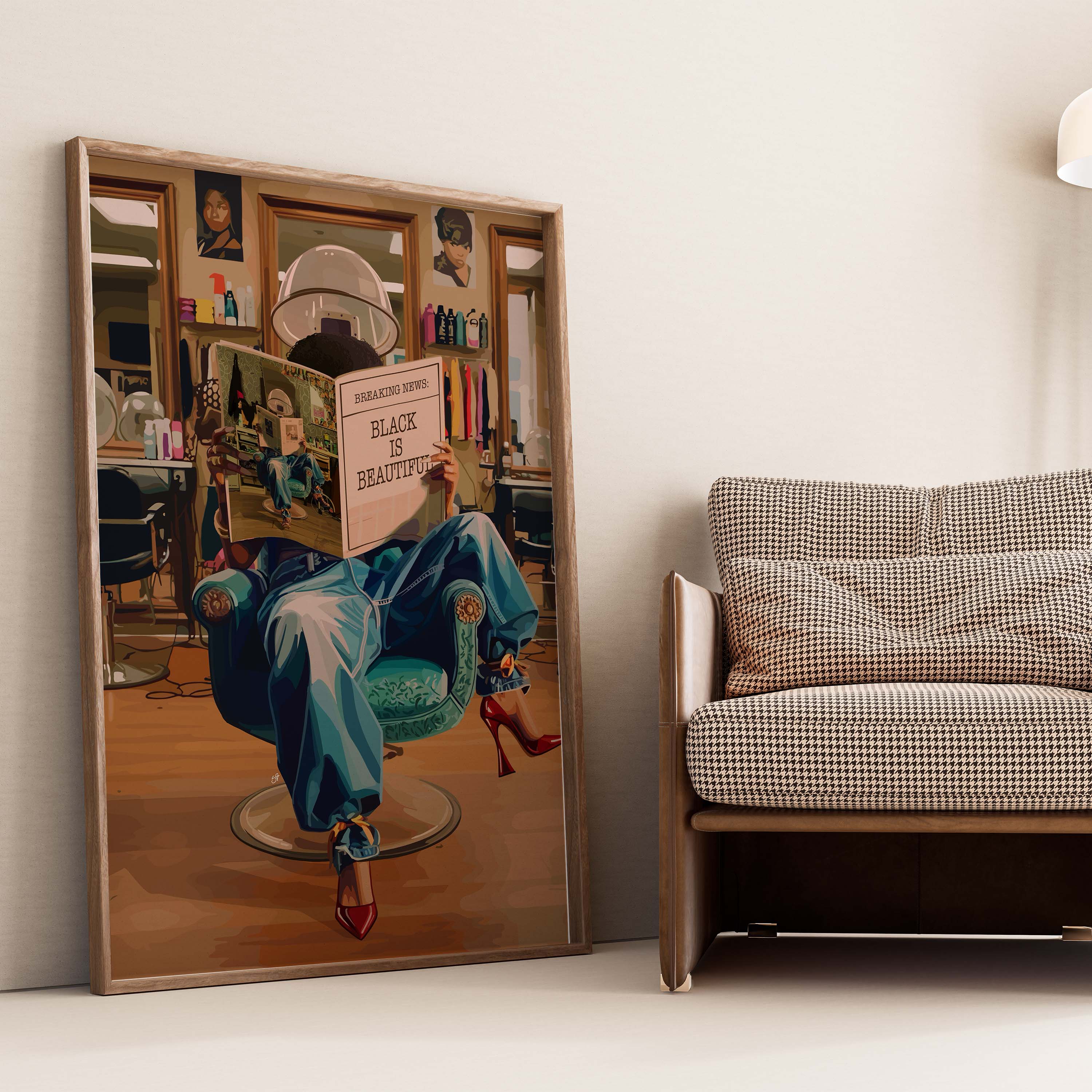 How Black History Wall Art Shapes Identity in Young Adults