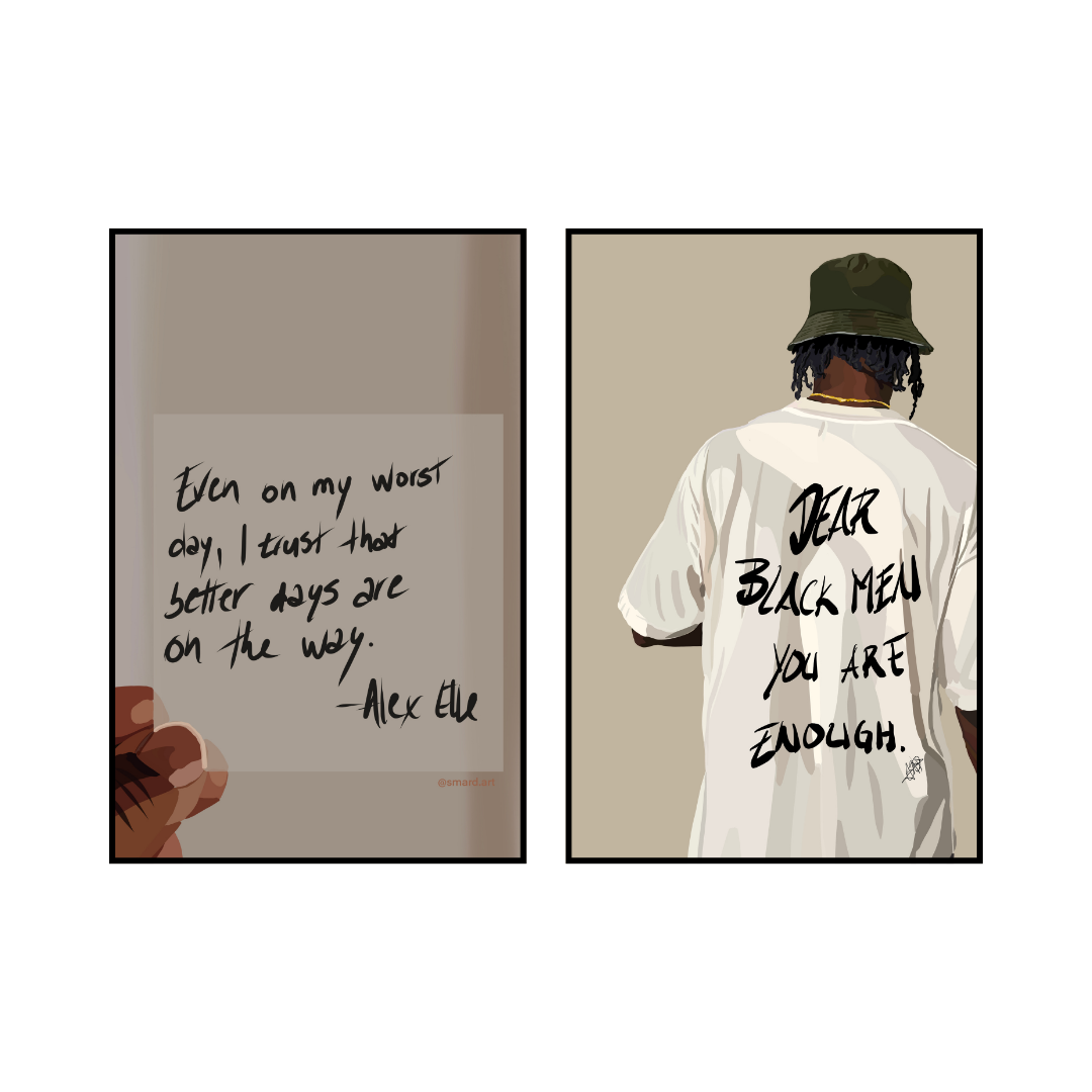 Art Print Bundle : Quotes II + Dear Black Men