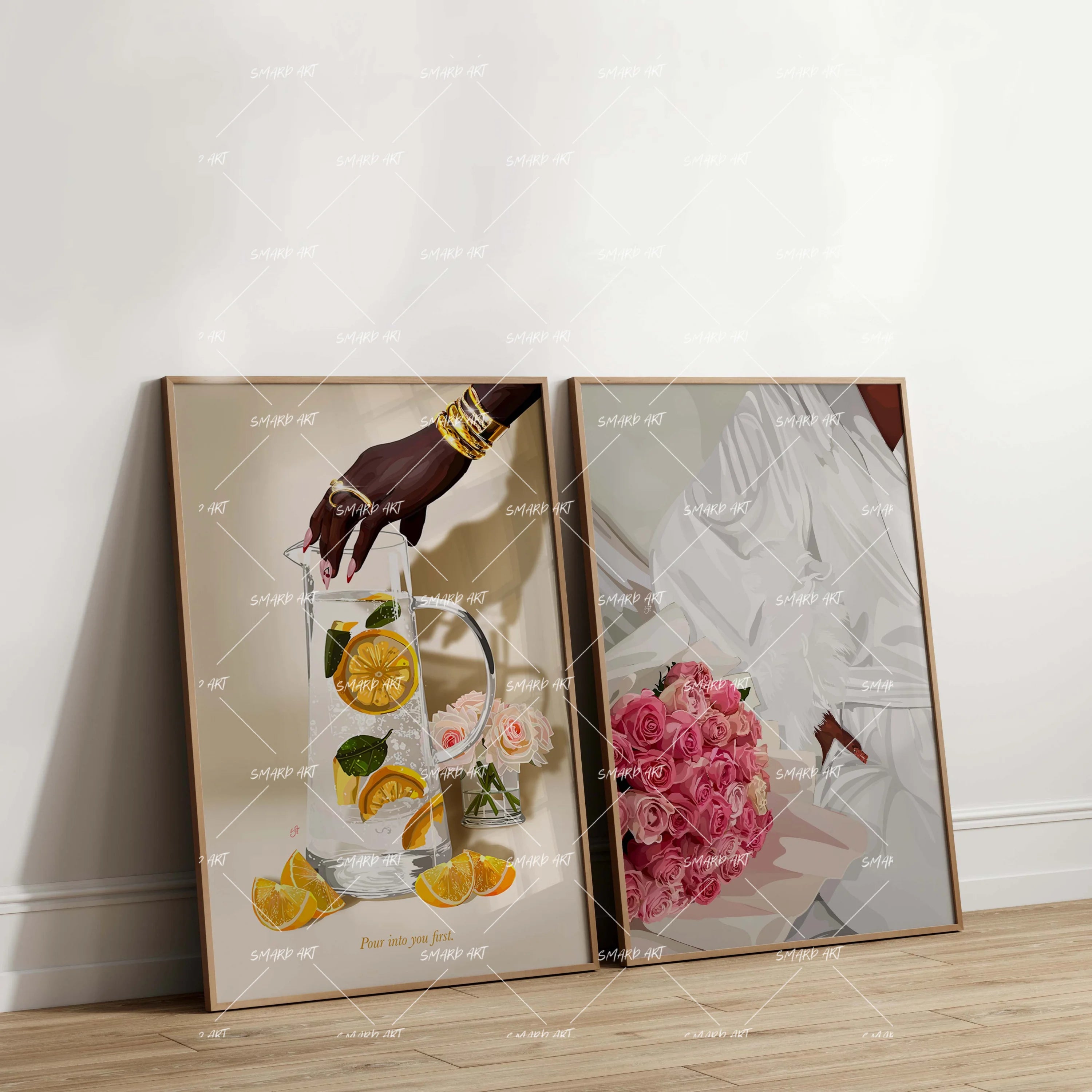 Art Print Bundle : Pour Into You First + Flourish