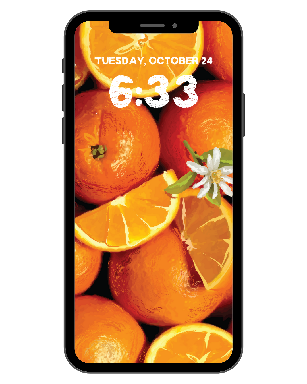 Oranges - Phone Screensaver