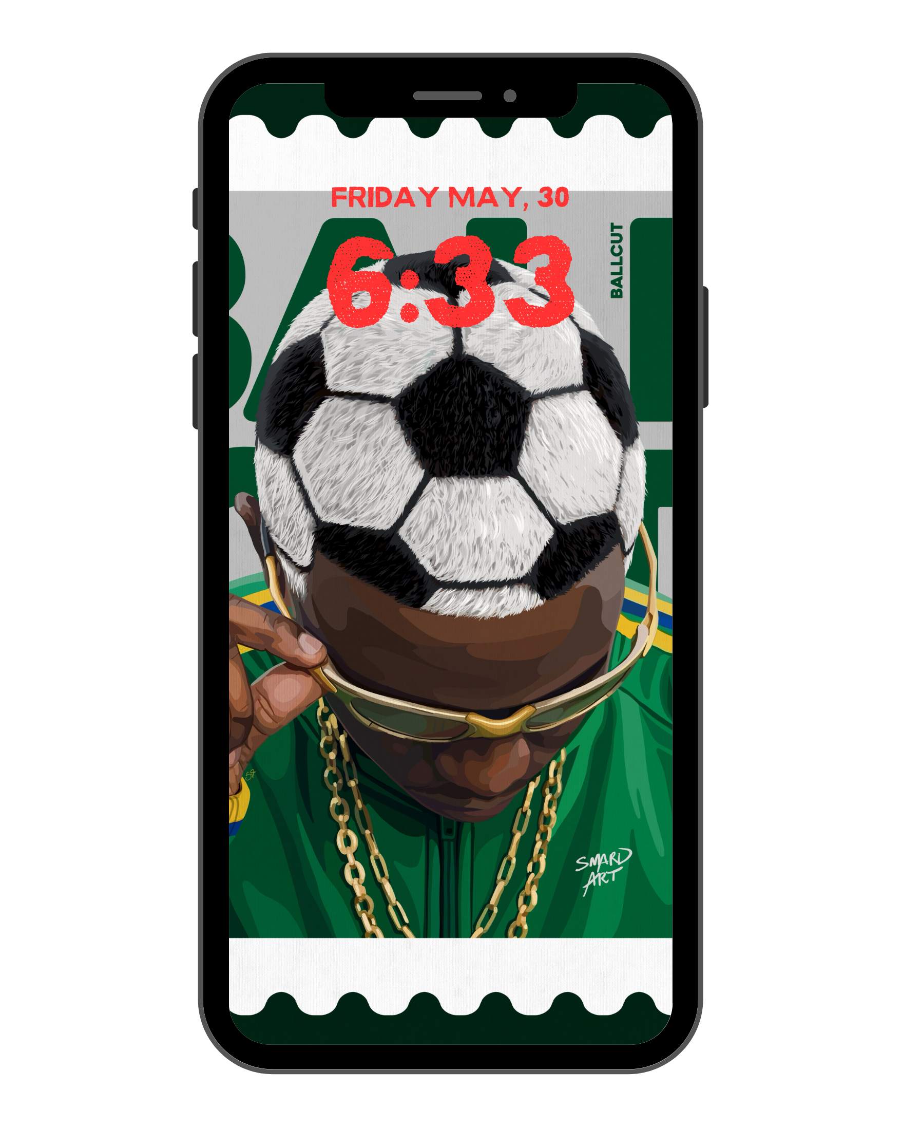 Ball Cut - Brazil Screensaver