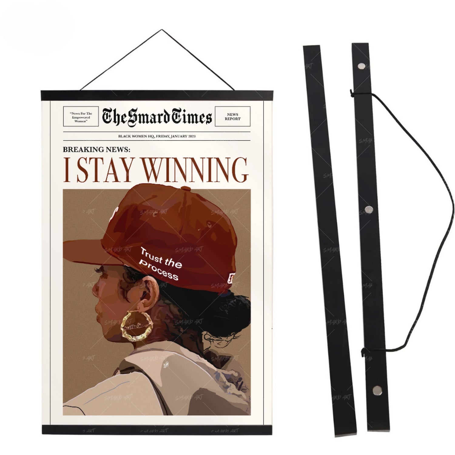 24" Magnetic Poster Hanger Frame