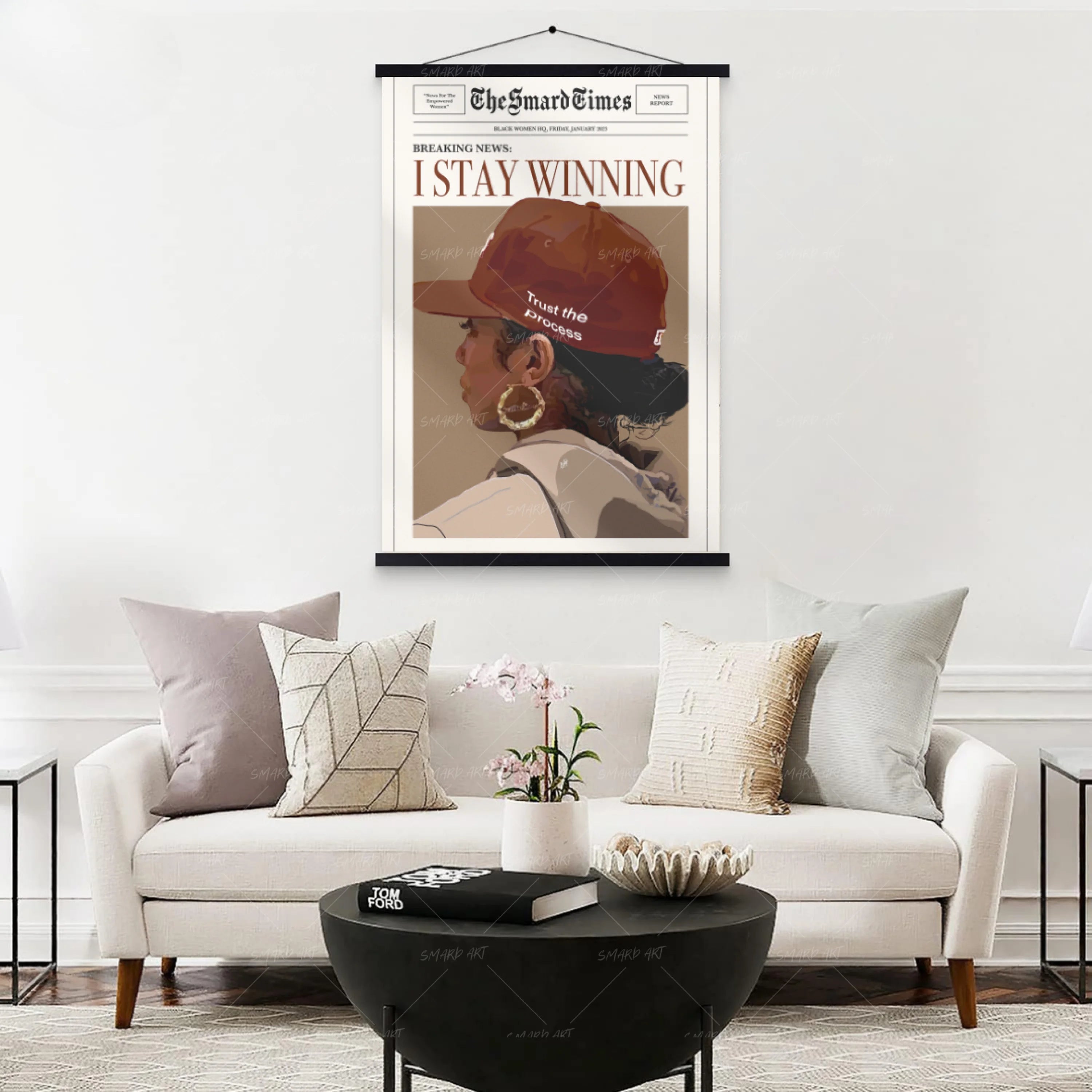 24" Magnetic Poster Hanger Frame