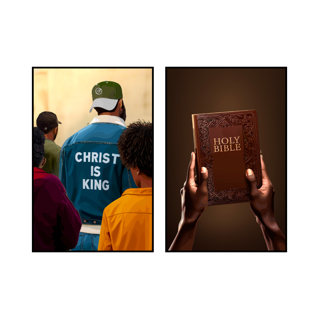 Art Print Bundle : Christ Is King + Stand Firm