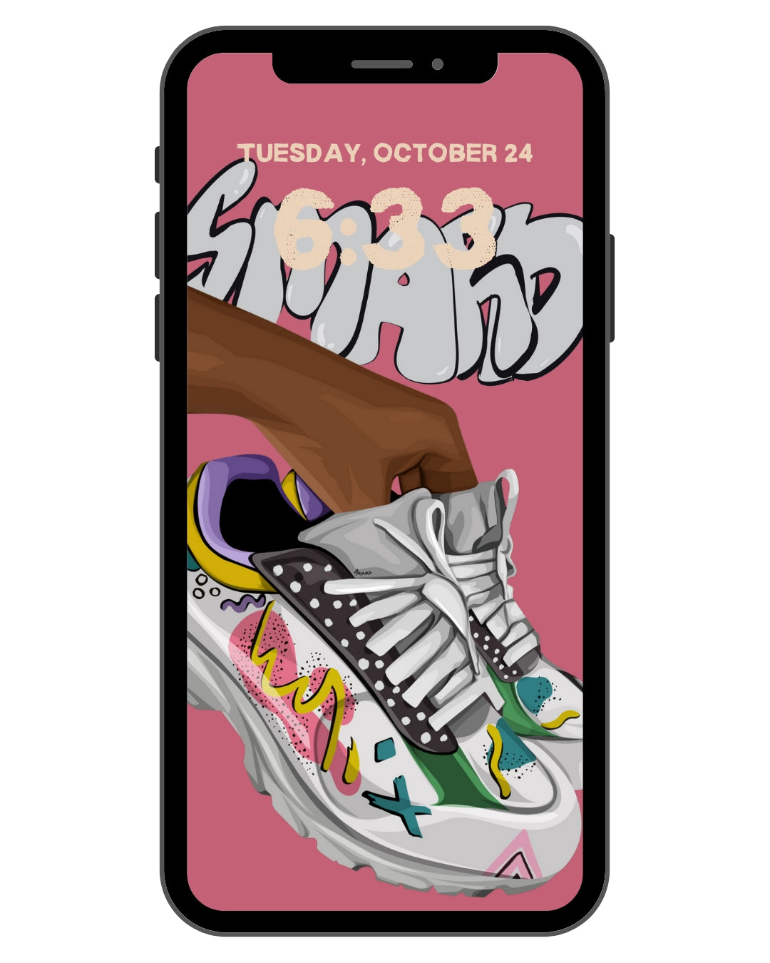 Sneaker Head - Phone Screensaver