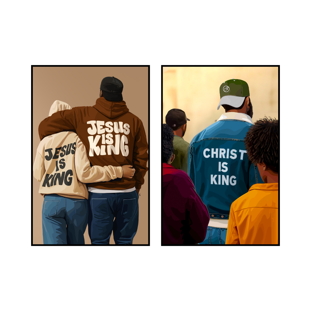 Art Print Bundle : Divine Union + Christ Is King