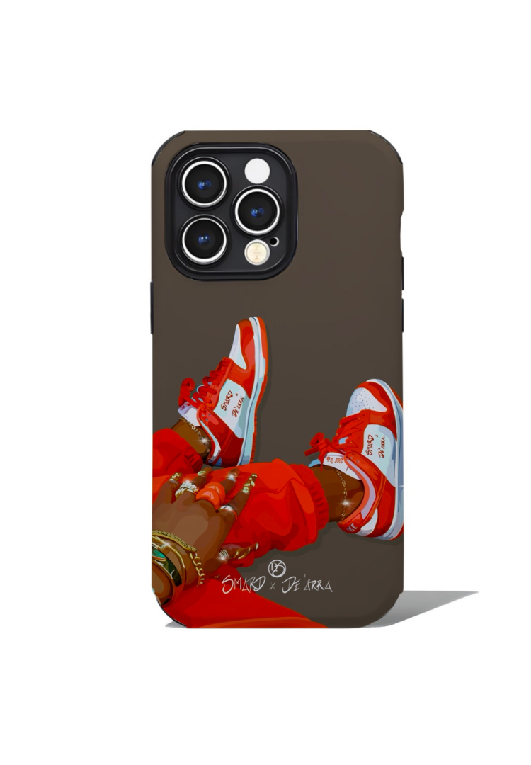 Orange Snks Phone Case