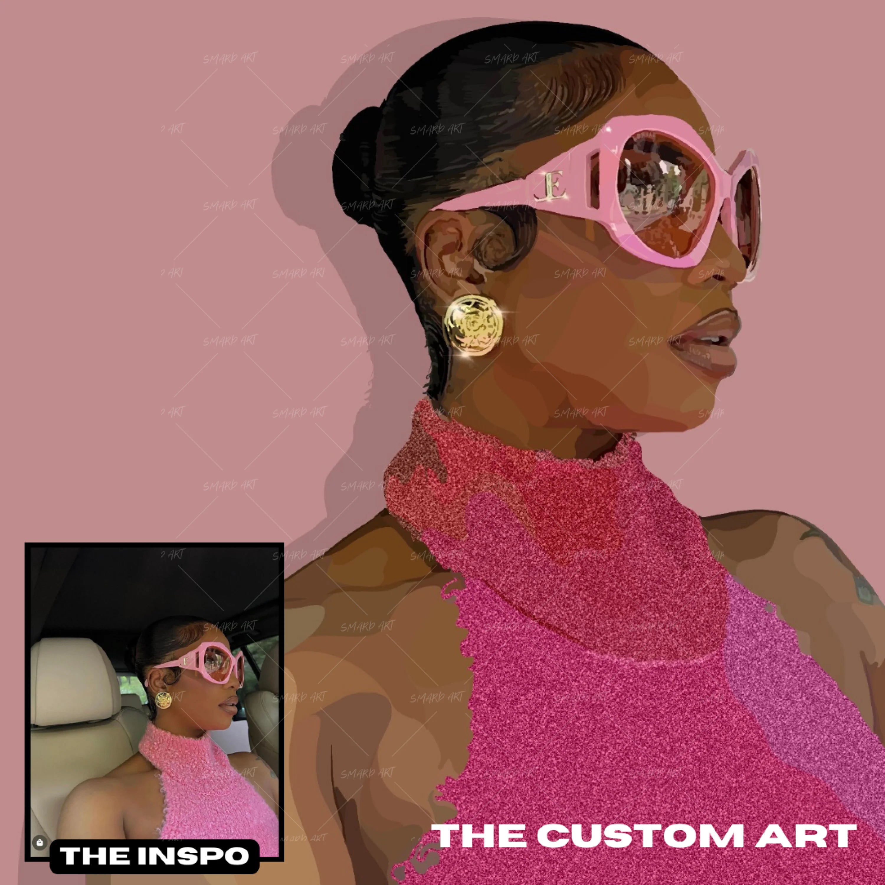 De'arra Custom Art Piece