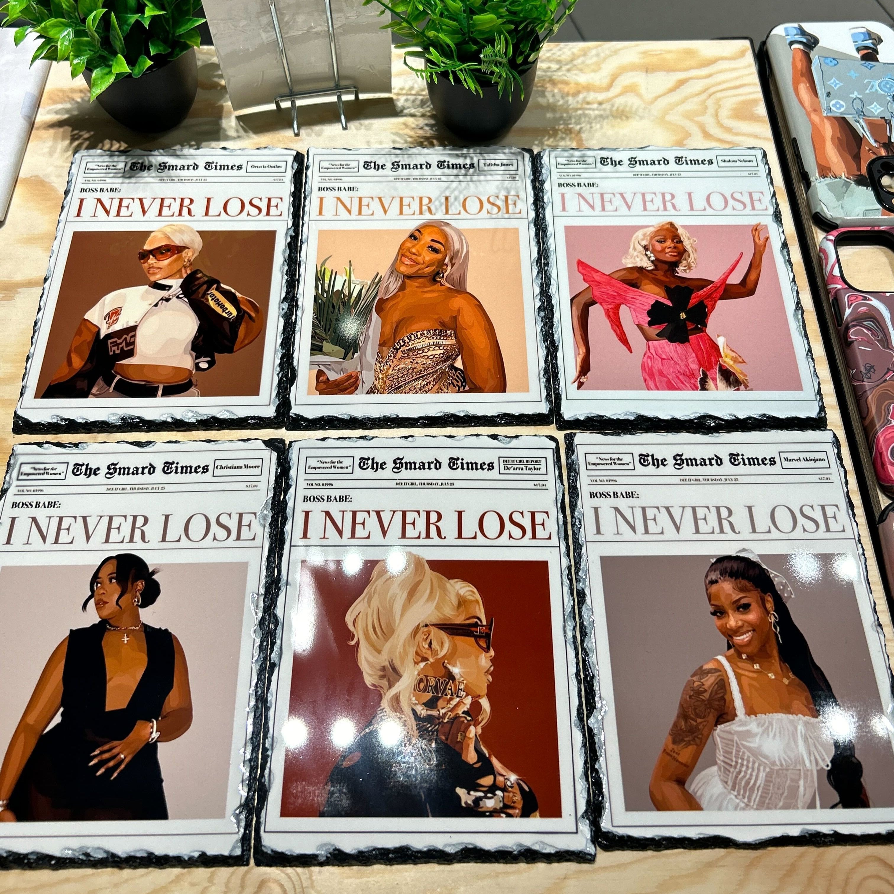 "I NEVER LOSE" Custom Poster-wall art print featuring decorative artistic design suitable for living rooms, offices, and schools by SmardArt. Elevate your space with Black wall art that speaks to culture, identity, and creativity. At Smard, we celebrate artistry made with melanin, bringing powerful and inspiring designs to life.