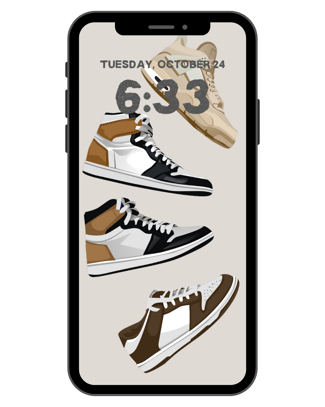 Sneaker Me - Phone Screensaver