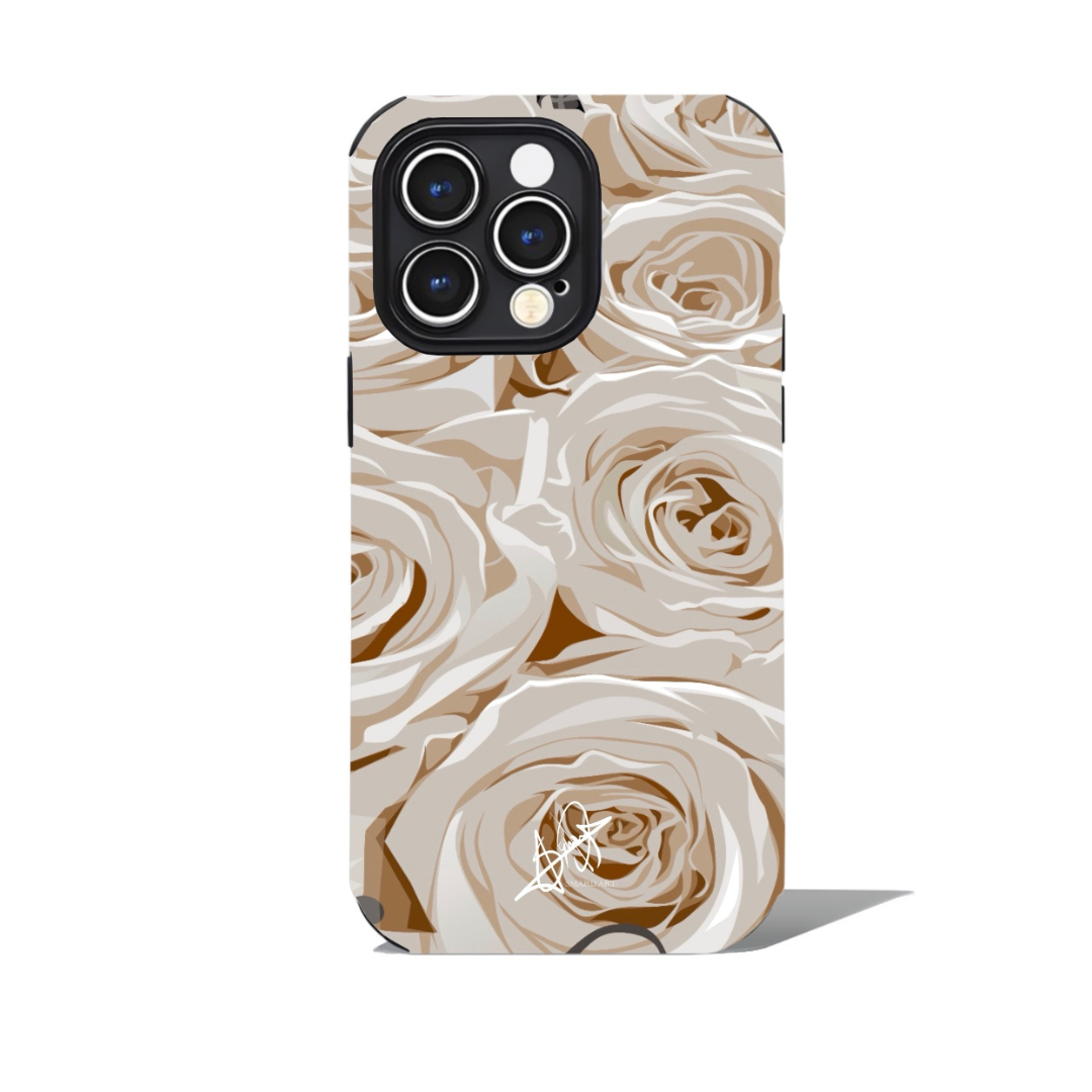 White Roses Phone Case