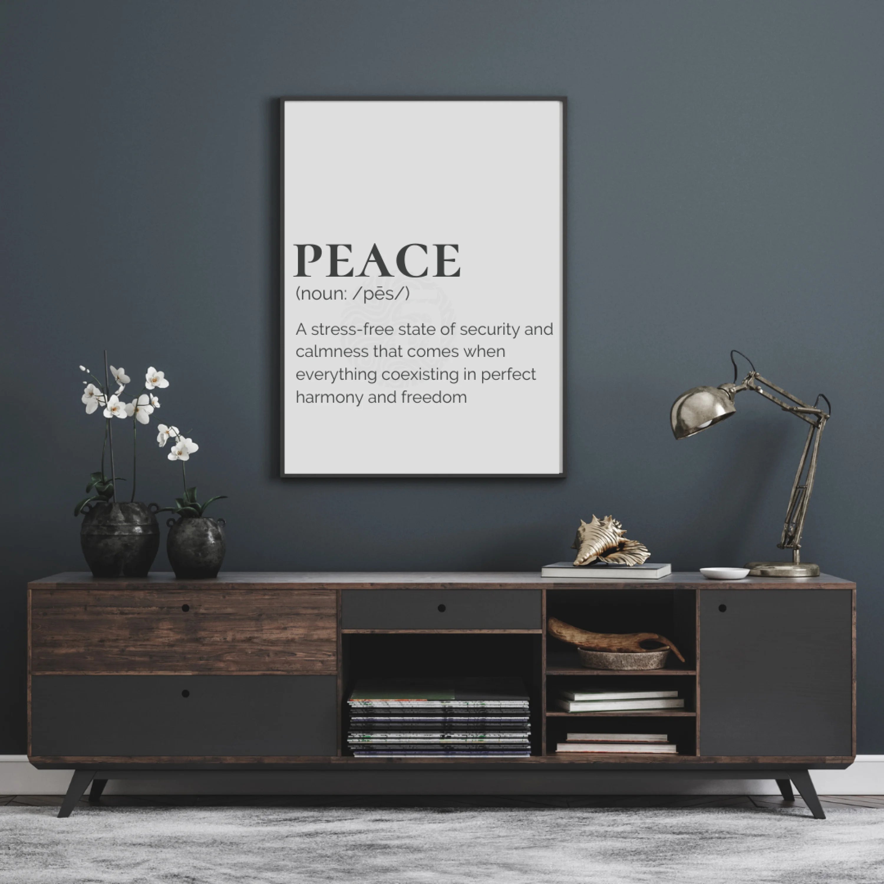 Peace - Wall Art by Anaya Arts