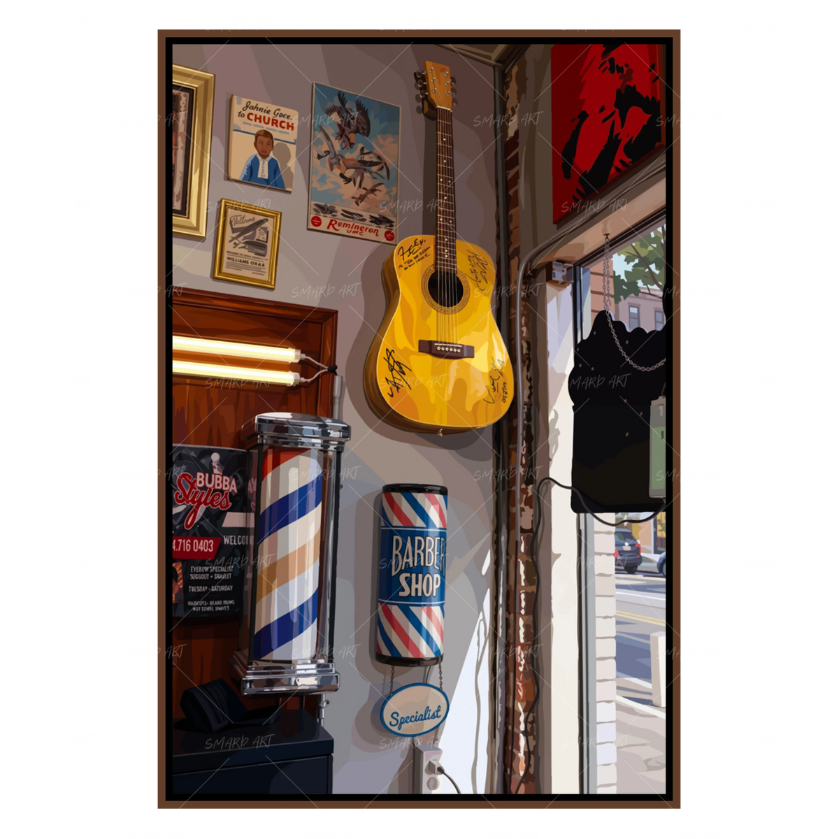 Barber Decor