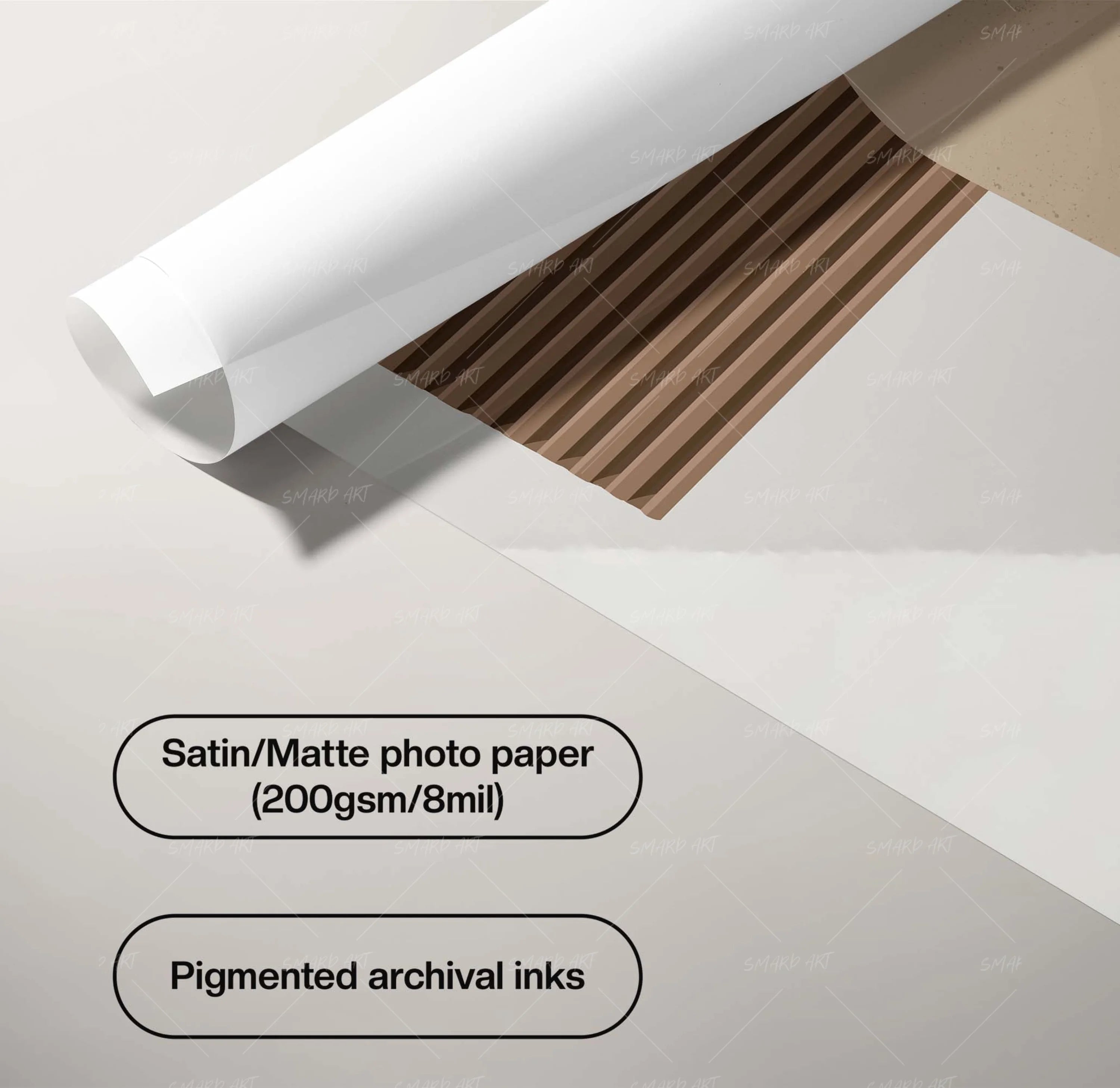 Brown Pair-wall art print featuring decorative artistic design suitable for living rooms, offices, and schools by SmardArt. Elevate your space with Black wall art that speaks to culture, identity, and creativity. At Smard, we celebrate artistry made with melanin, bringing powerful and inspiring designs to life.