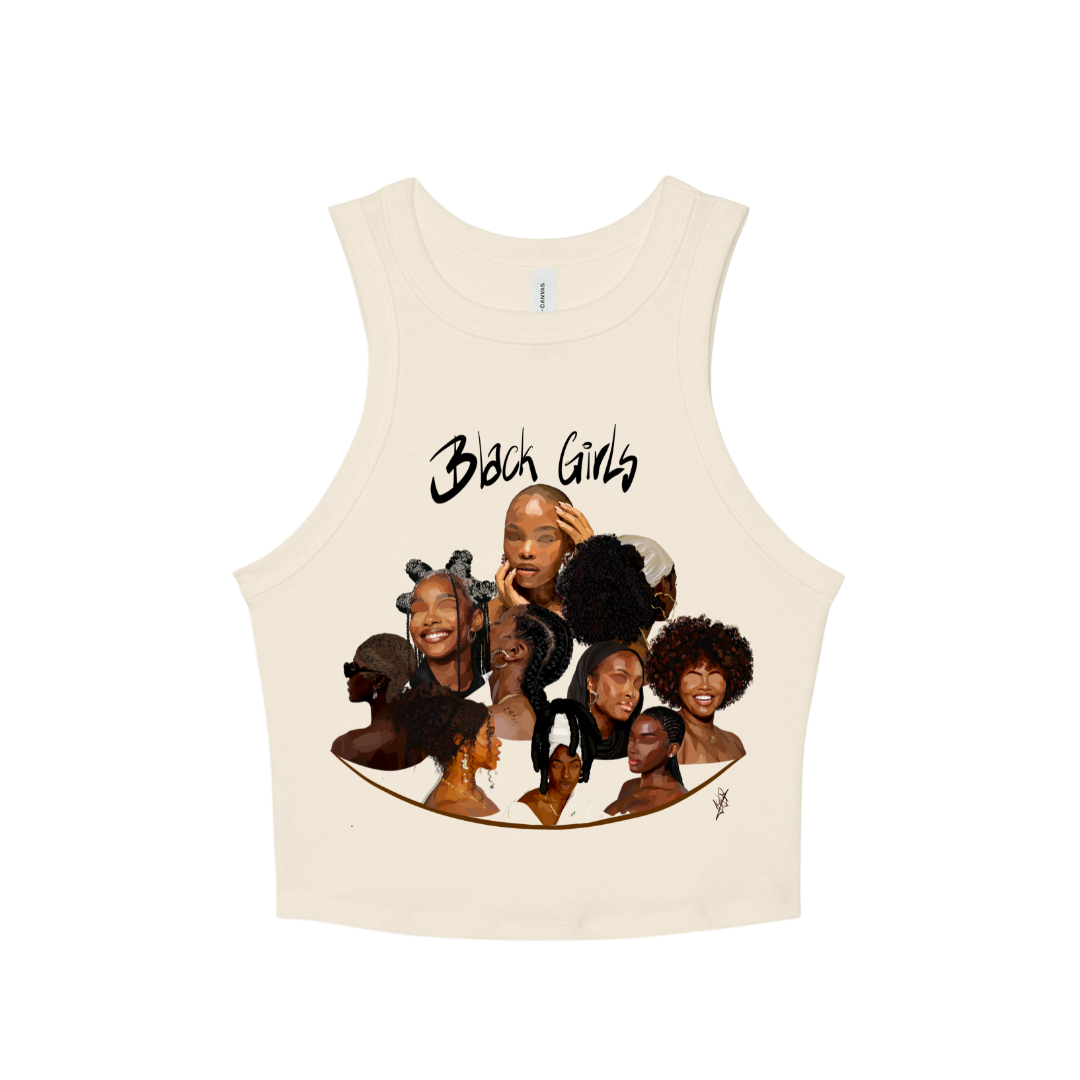 Black Girls Tank Top