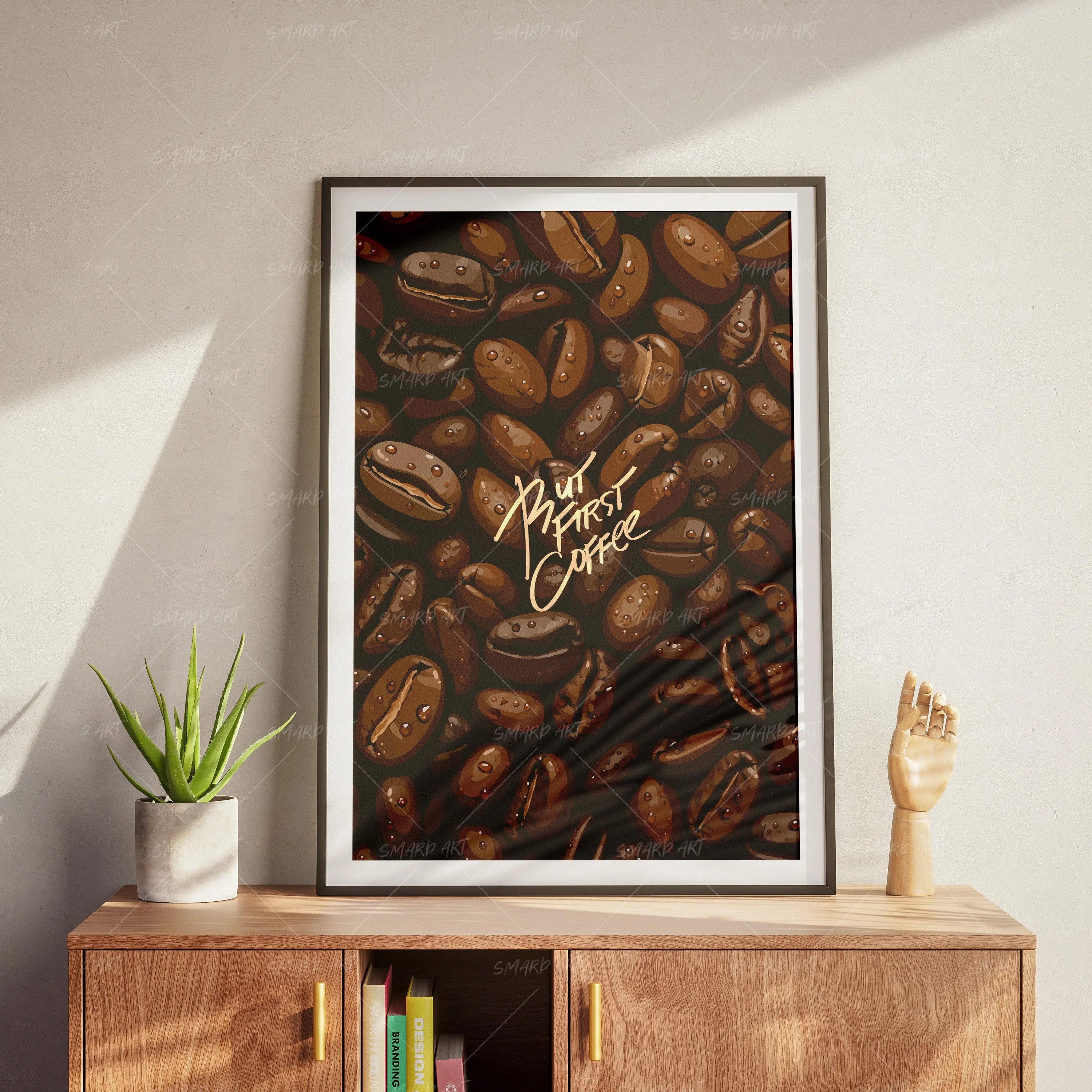 Coffee Beans Texture