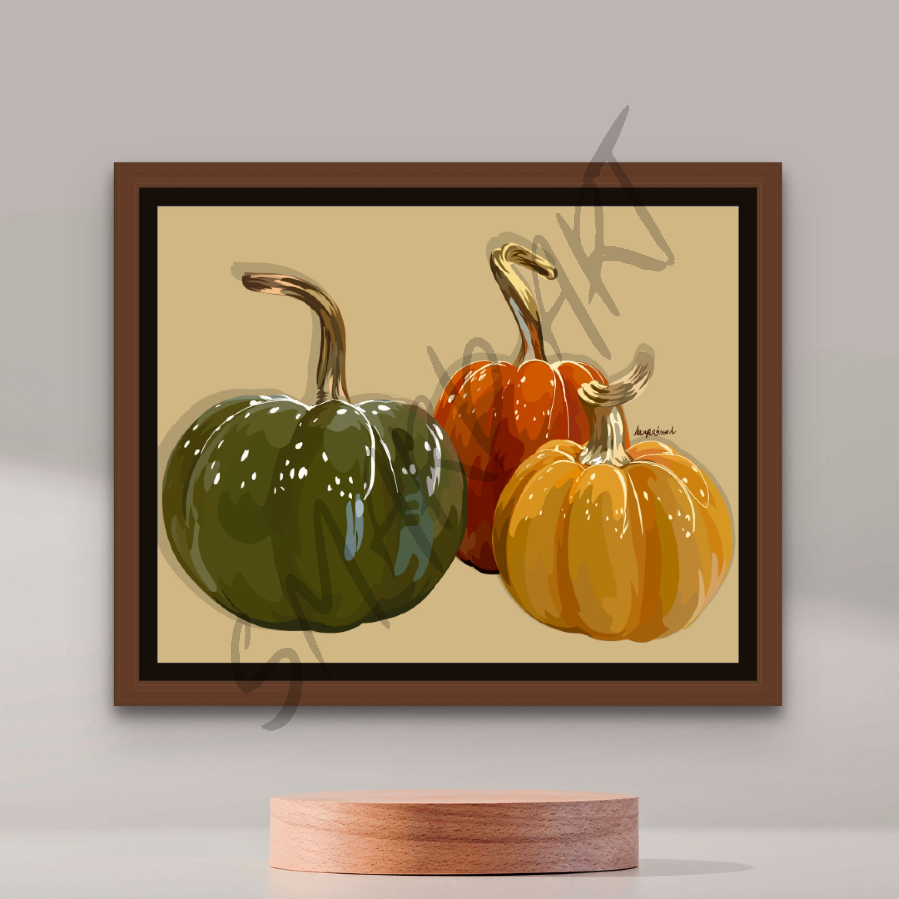 Citrouilles (Smard X Anaya) Wall Art