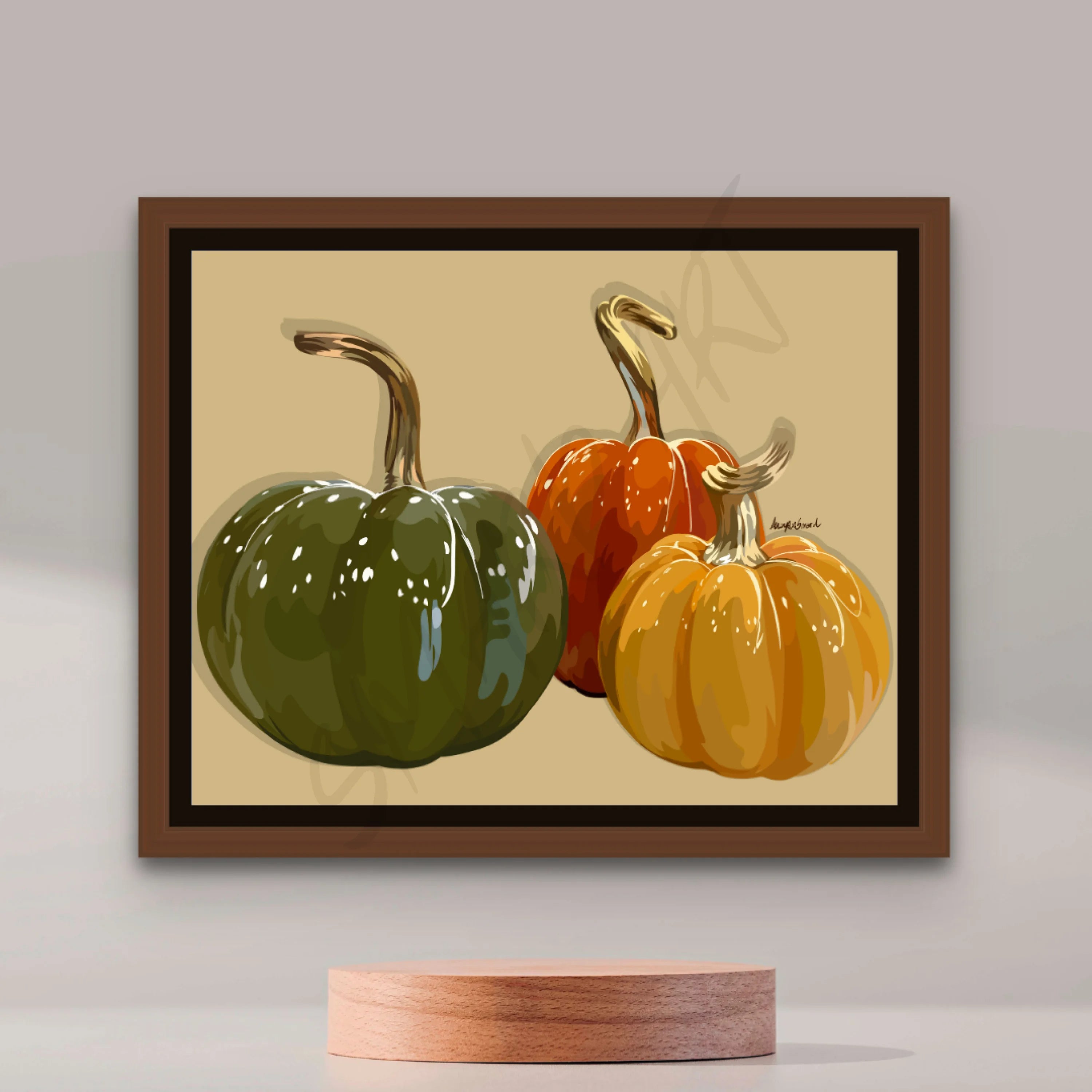 Citrouilles (Smard X Anaya) Wall Art