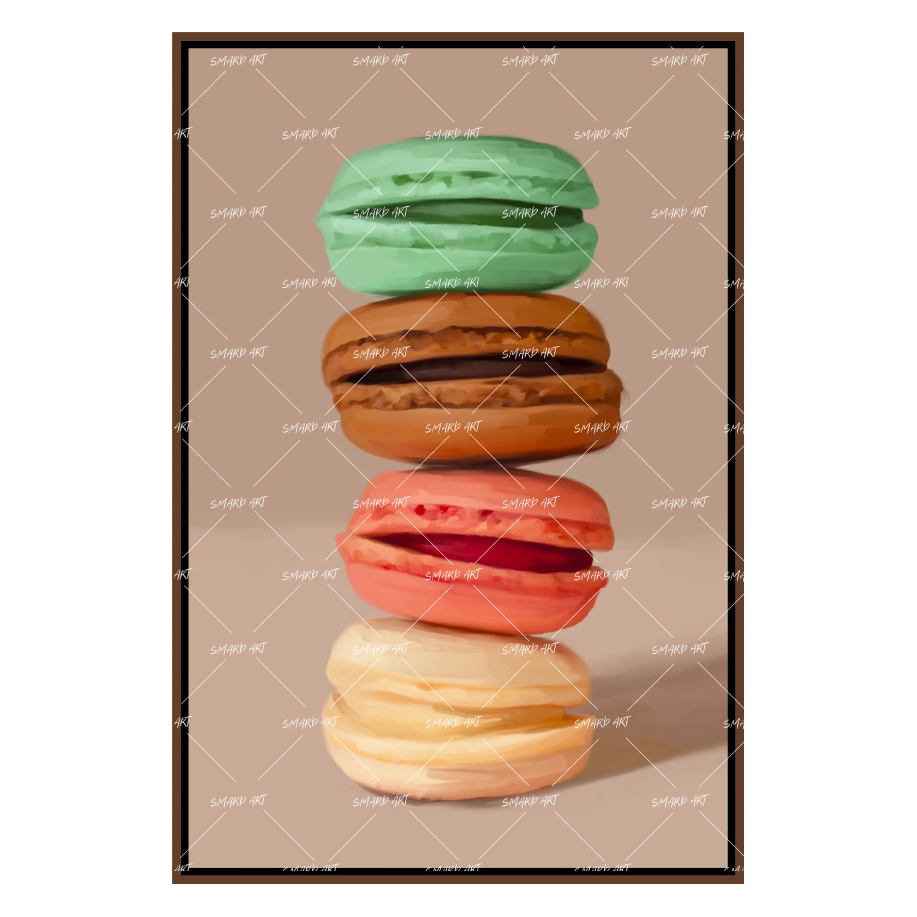 Colourful Macarons (Smard X Anaya)-Smard
