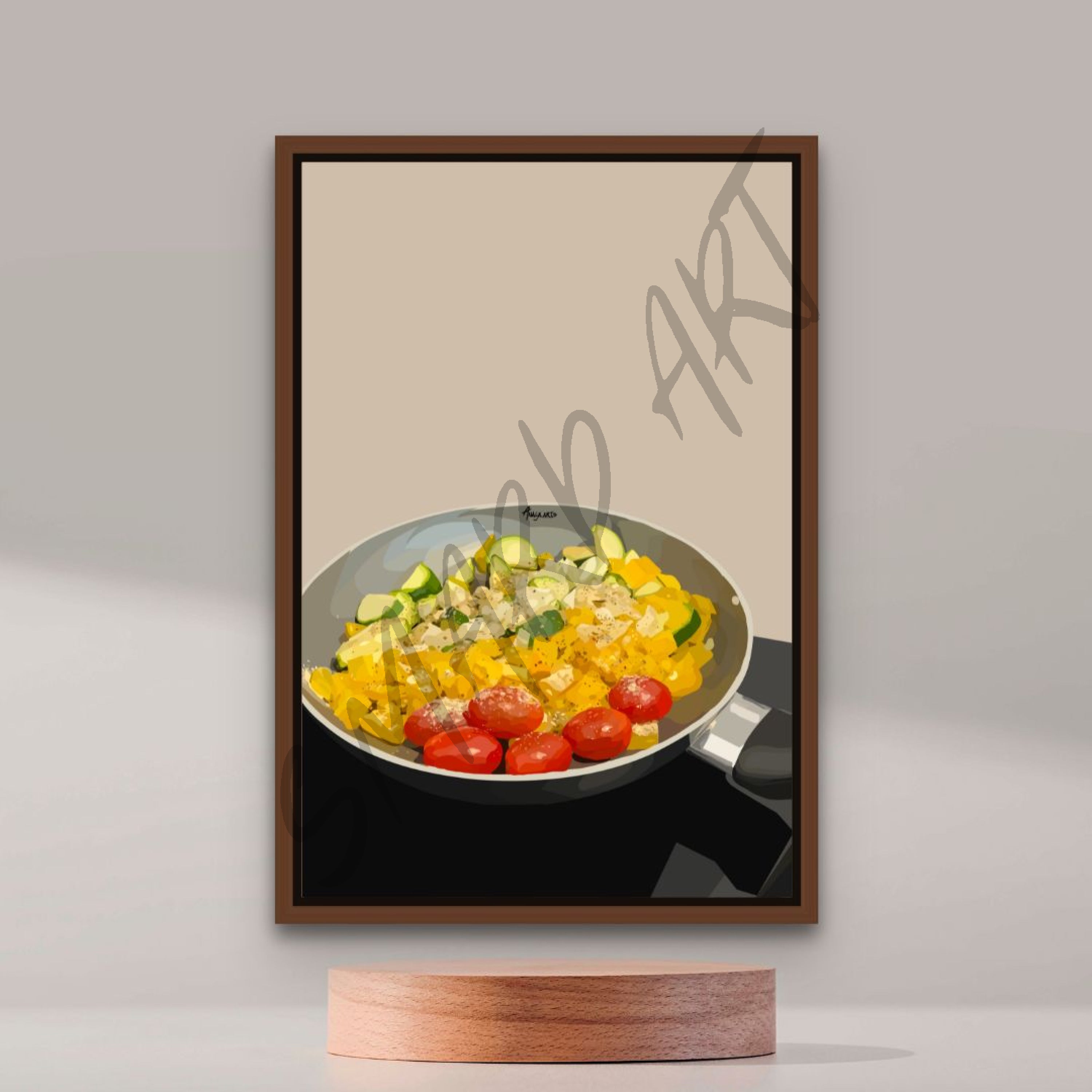 Cooking (Smard X Anaya) Wall Art