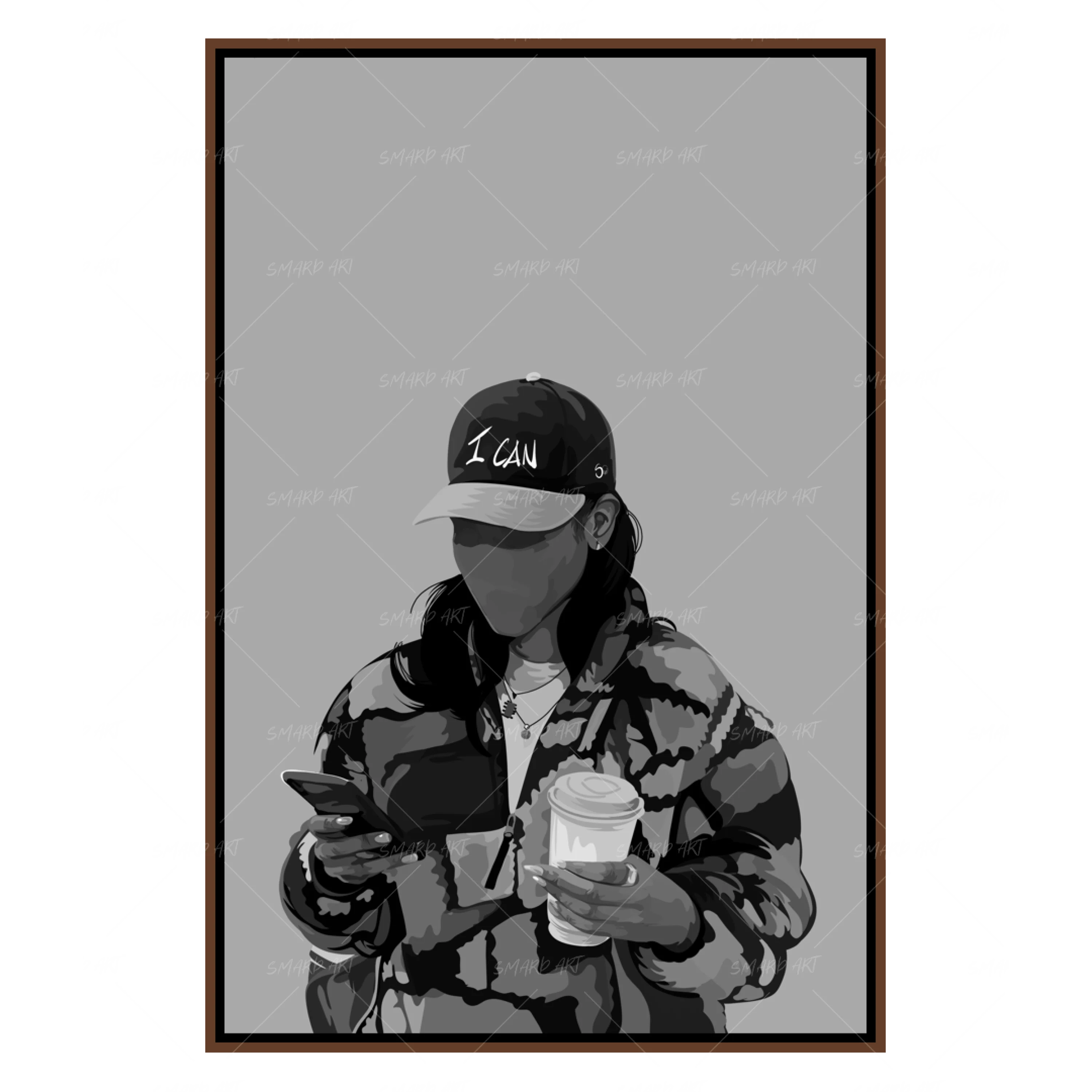 Cool Kid B&W-Smard
