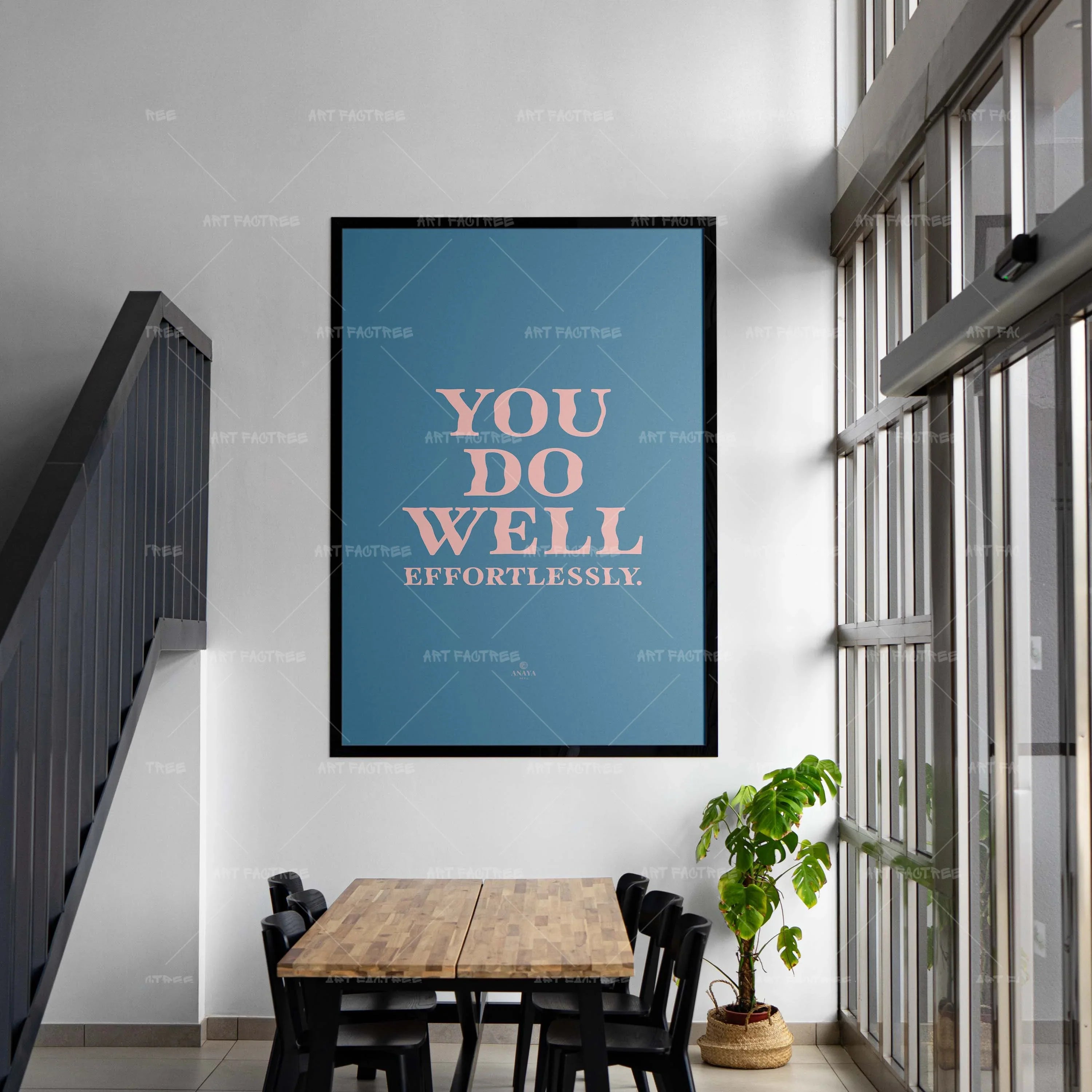 Effortless (Smard X Anaya)-wall art print featuring decorative artistic design suitable for living rooms, offices, and schools by SmardArt. Elevate your space with Black wall art that speaks to culture, identity, and creativity. At Smard, we celebrate artistry made with melanin, bringing powerful and inspiring designs to life.