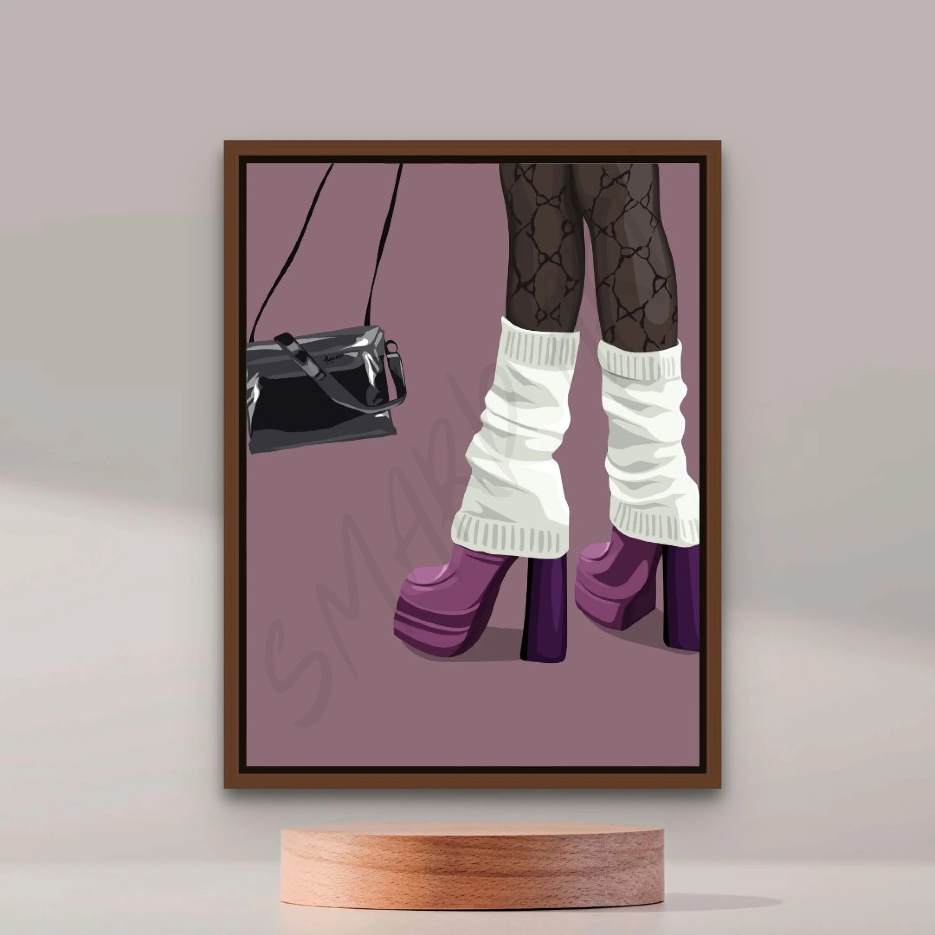 Fashion Girlie (Smard X Anaya) Wall Art