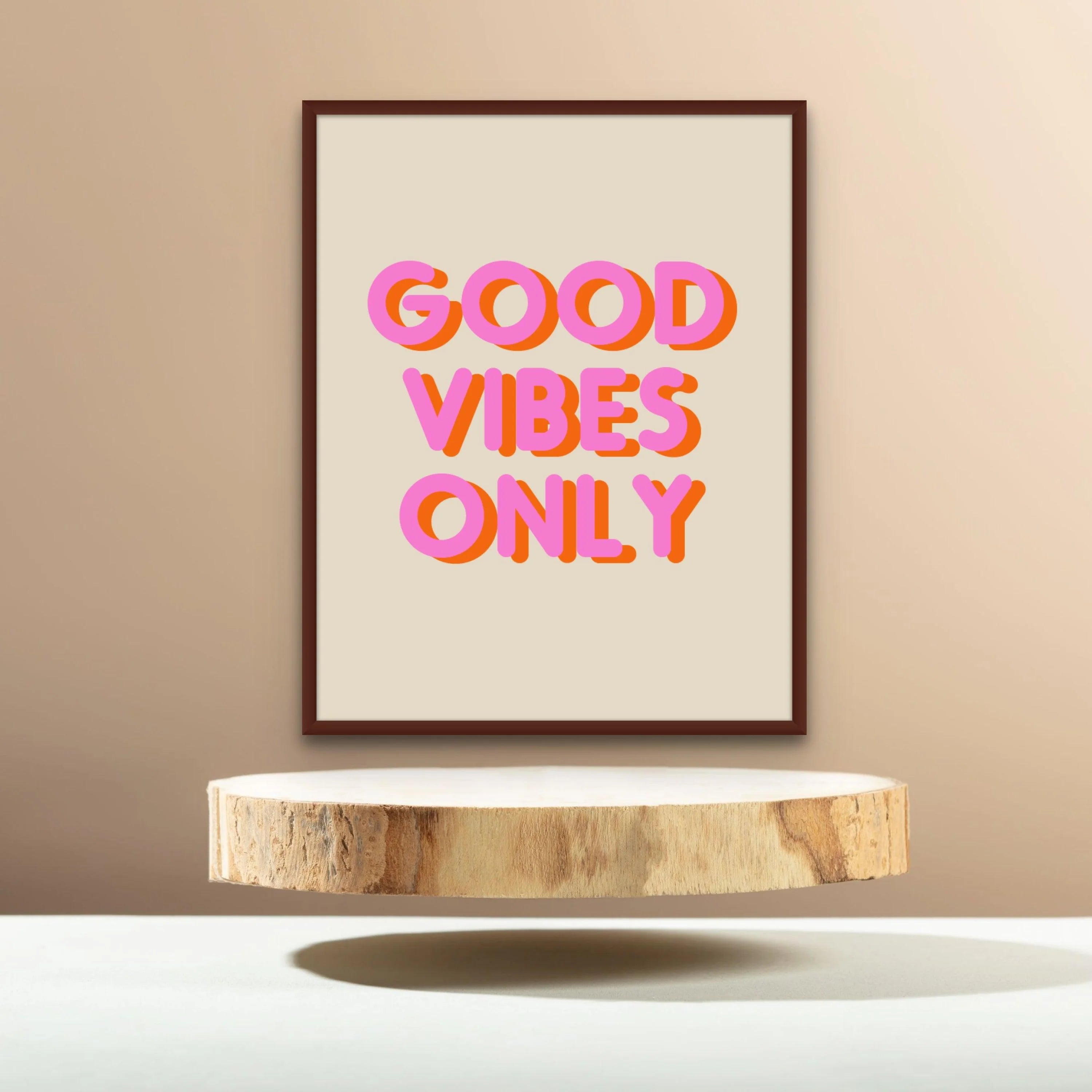 Good Vibes Only (Smard X Anaya) Wall Art