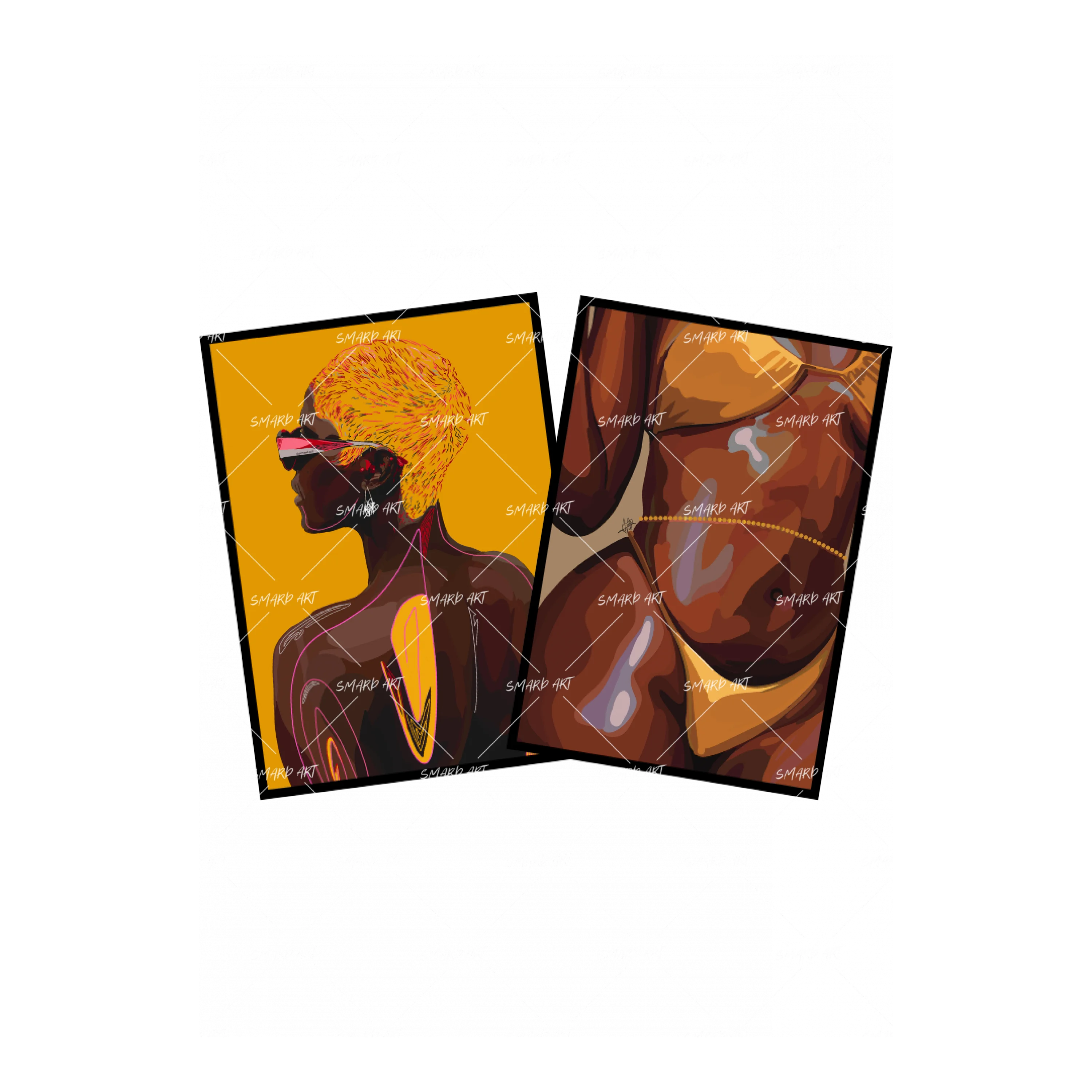 Art Print Bundle : Grace 5 + Golden Bikini