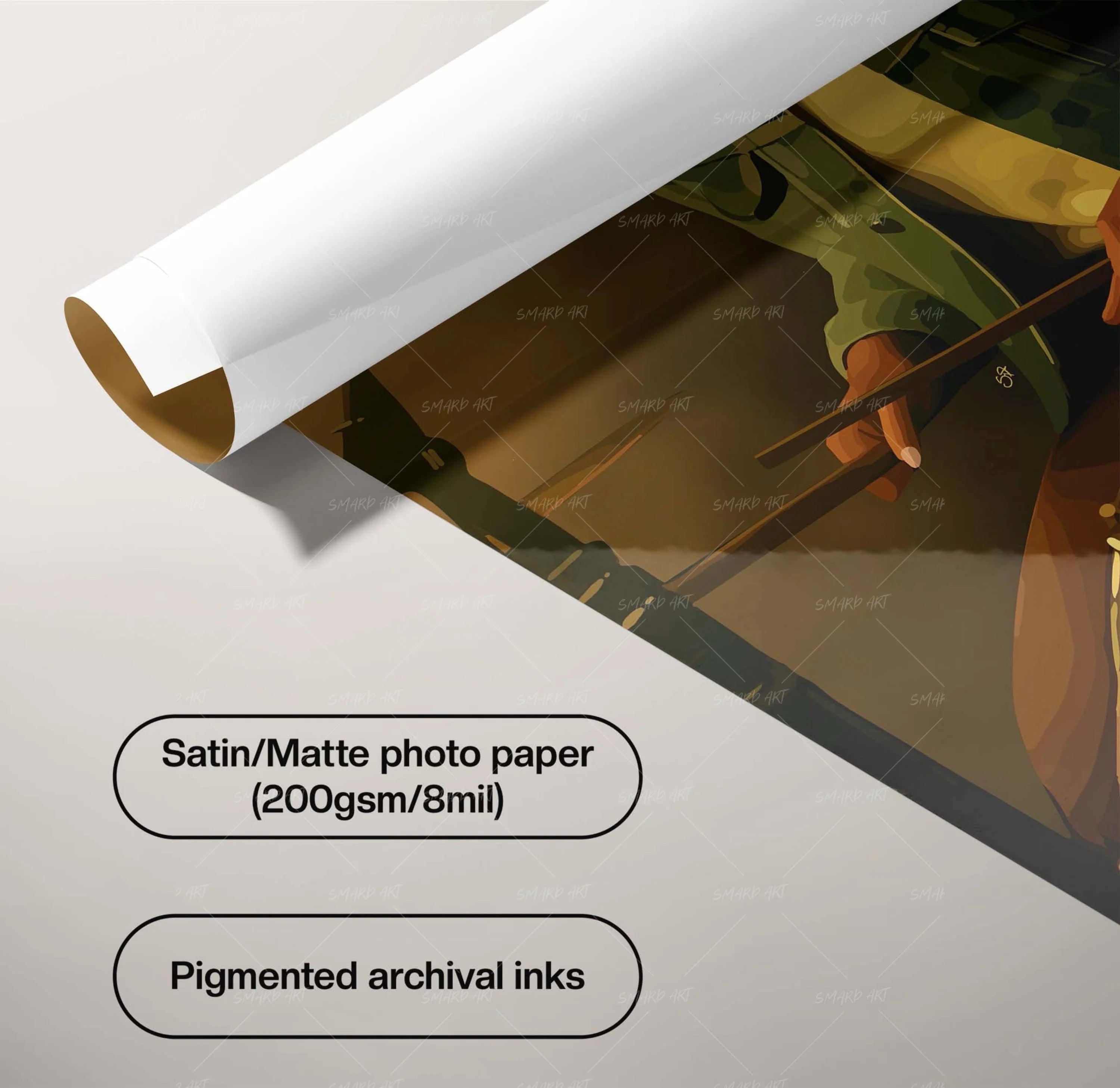 Hands In Motion-wall art print featuring decorative artistic design suitable for living rooms, offices, and schools by SmardArt. Elevate your space with Black wall art that speaks to culture, identity, and creativity. At Smard, we celebrate artistry made with melanin, bringing powerful and inspiring designs to life.