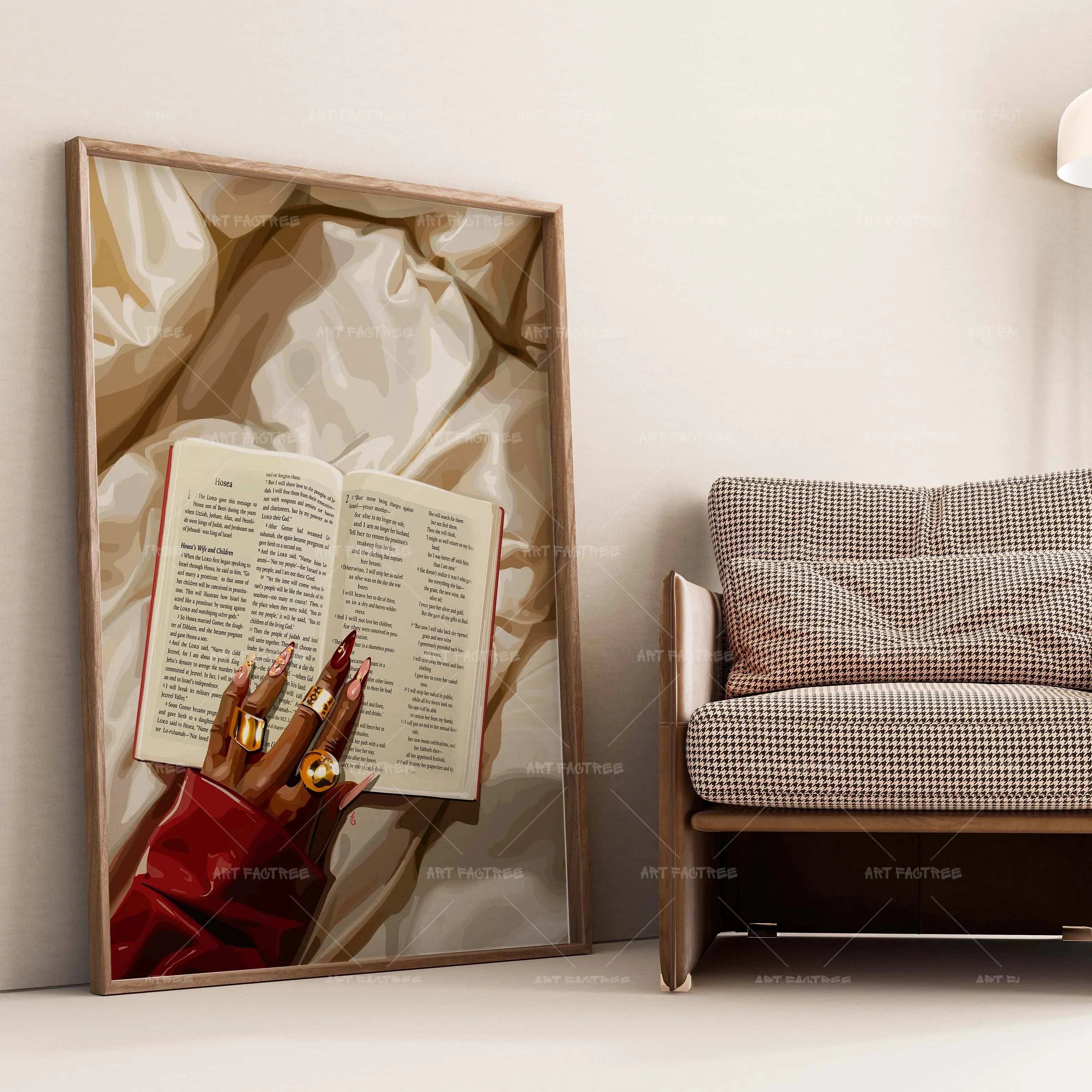 Hands Of Faith (Smard X Anaya)-wall art print featuring decorative artistic design suitable for living rooms, offices, and schools by SmardArt. Elevate your space with Black wall art that speaks to culture, identity, and creativity. At Smard, we celebrate artistry made with melanin, bringing powerful and inspiring designs to life.