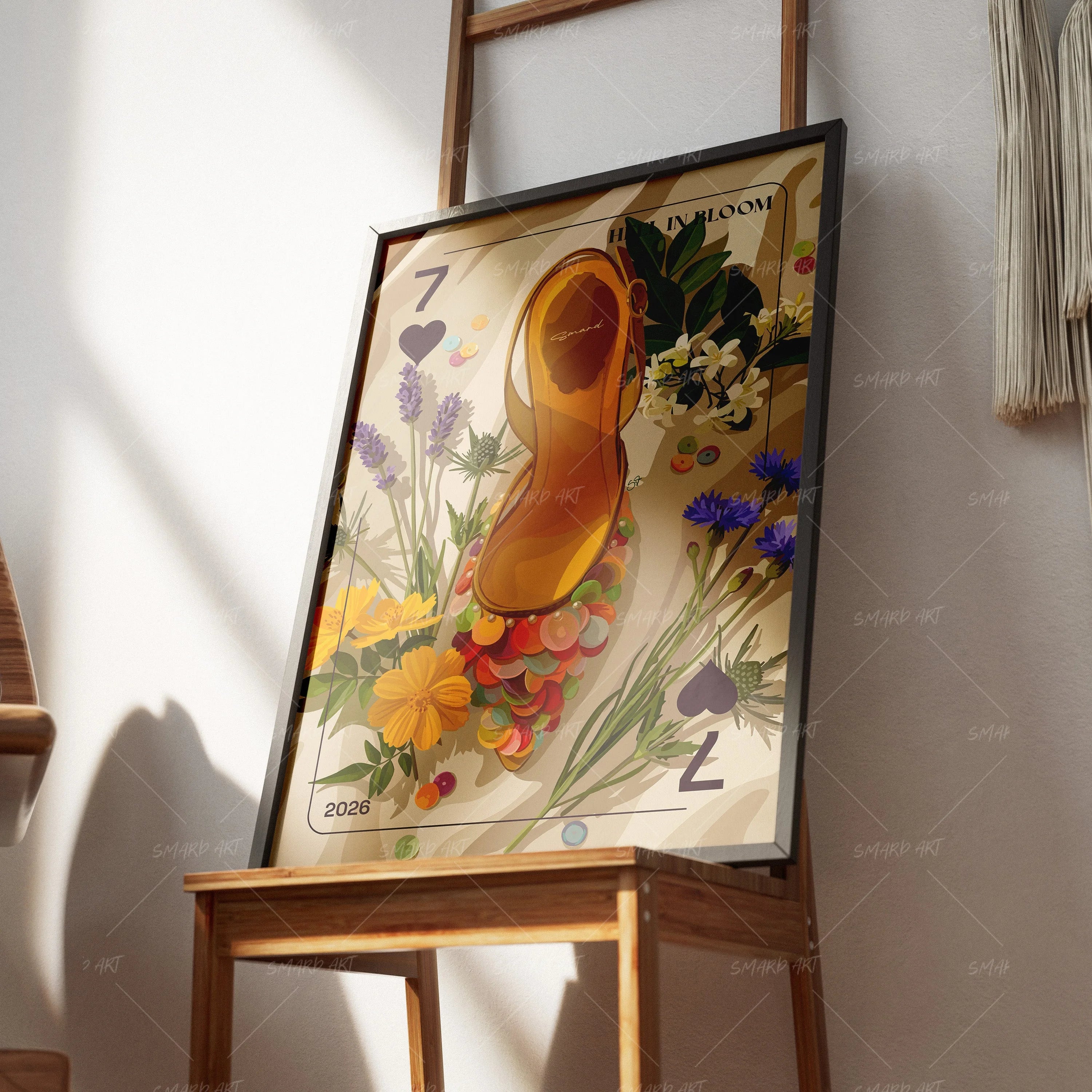 Heel in Bloom